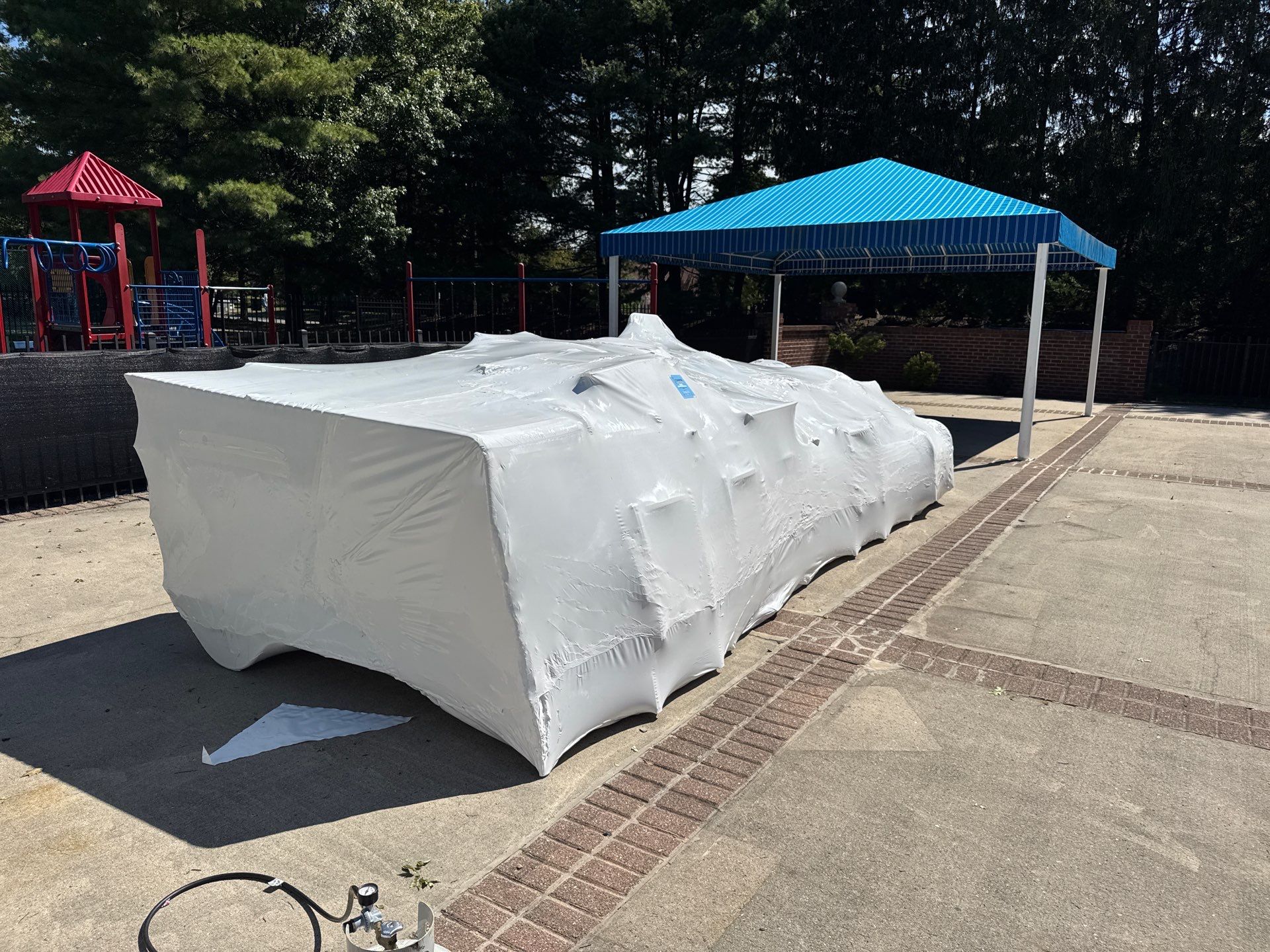 Shrink Wrapping in North Brunswick, NJ by Clearview Washing