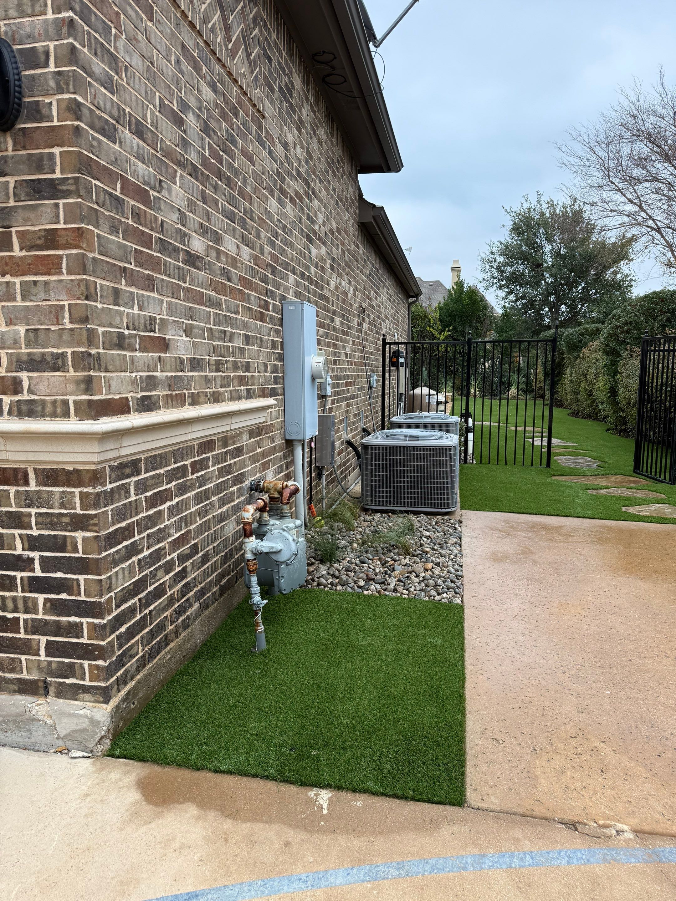 Project in Southlake by Turf Concepts