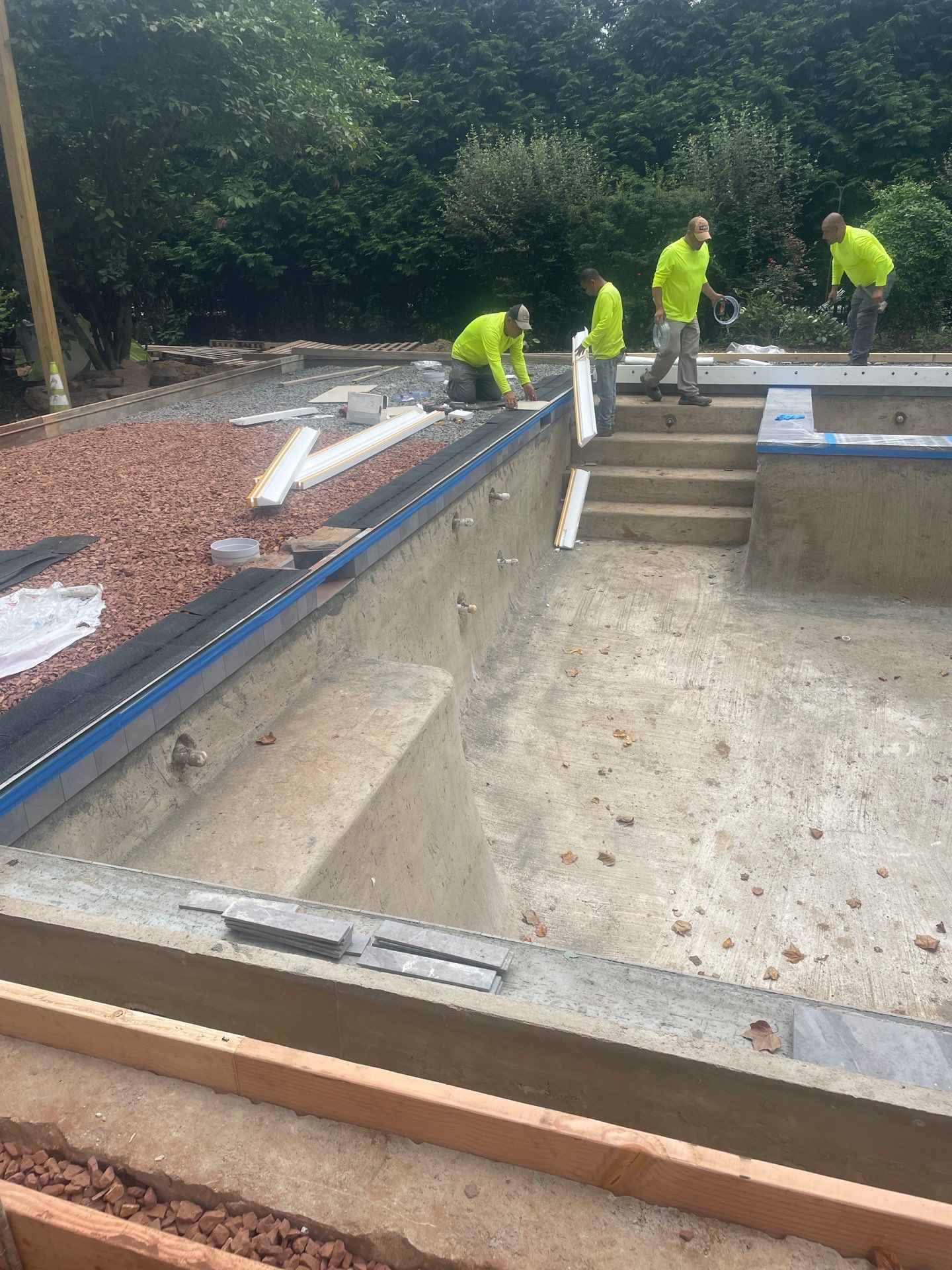 Pool Deck in Lansdale Pa by Architectural Concrete Design