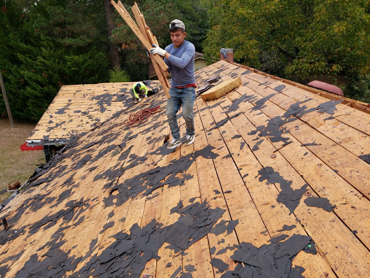 Residential Roofing Installation using Owens Corning by Inspector Roofing and Restoration