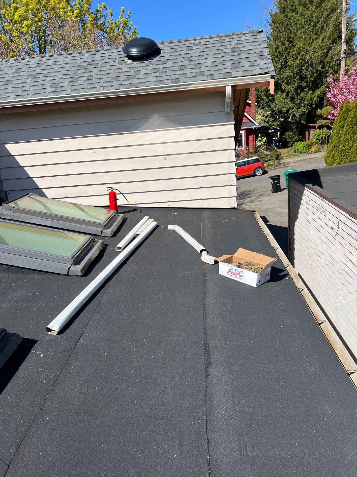 Residential Roofing Installation using GAF HDZ Shingles by Roofing Formula LLC