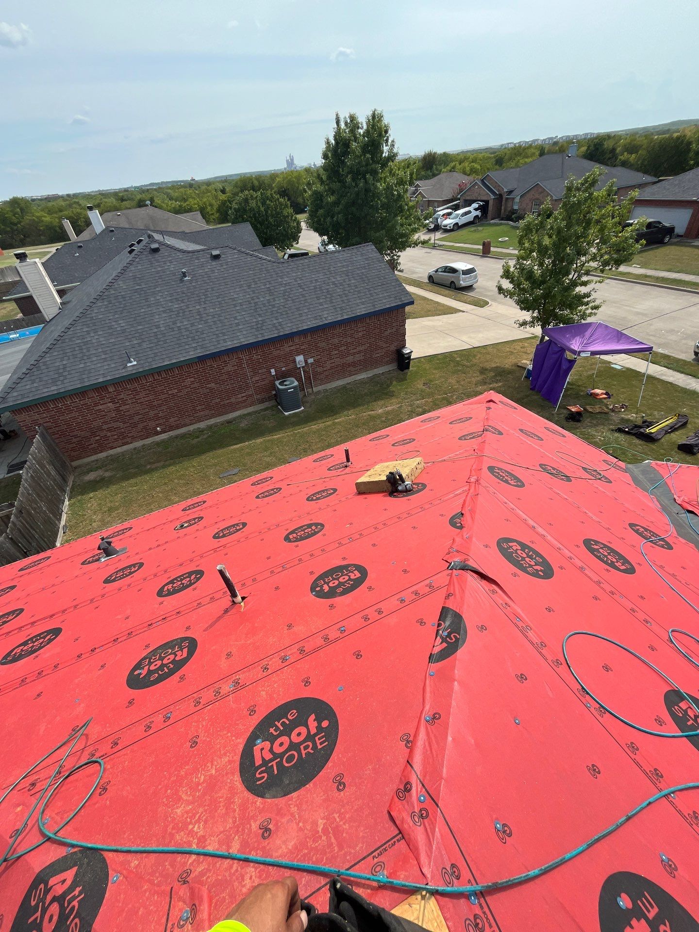 USAA Approved Reroof Project by Berry Good Roofing 