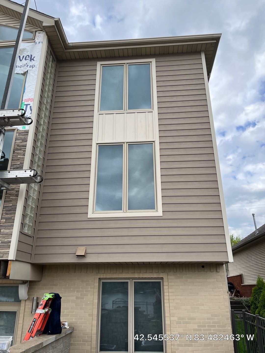 Siding Replacement using Everlast by 180 Contractors