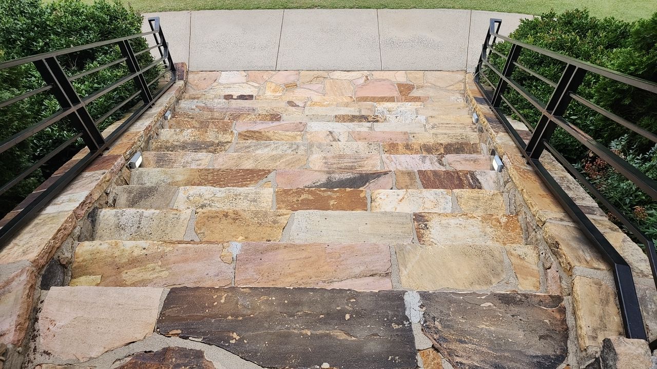 concrete Clean using cleaner by G&H Home Tech Pros LLC