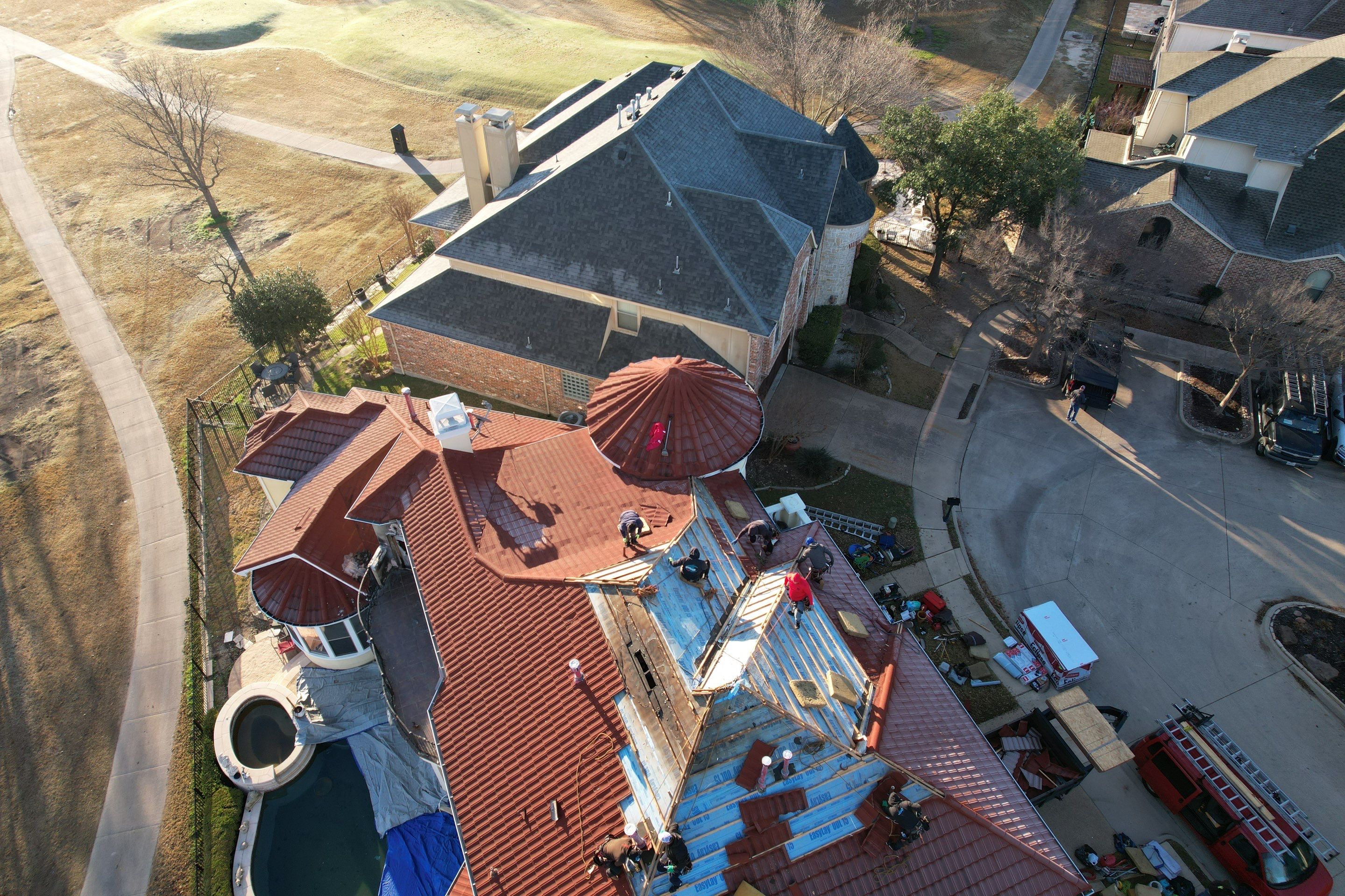 Project in Garland  by Zeus Exteriors