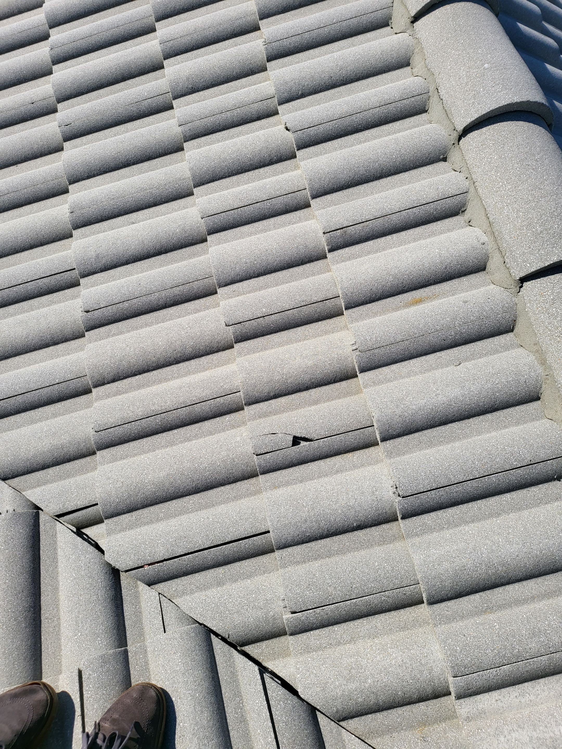 Concrete Tile Roof Repair and Sheathing Replacement in Wellington by Aastro Roofing