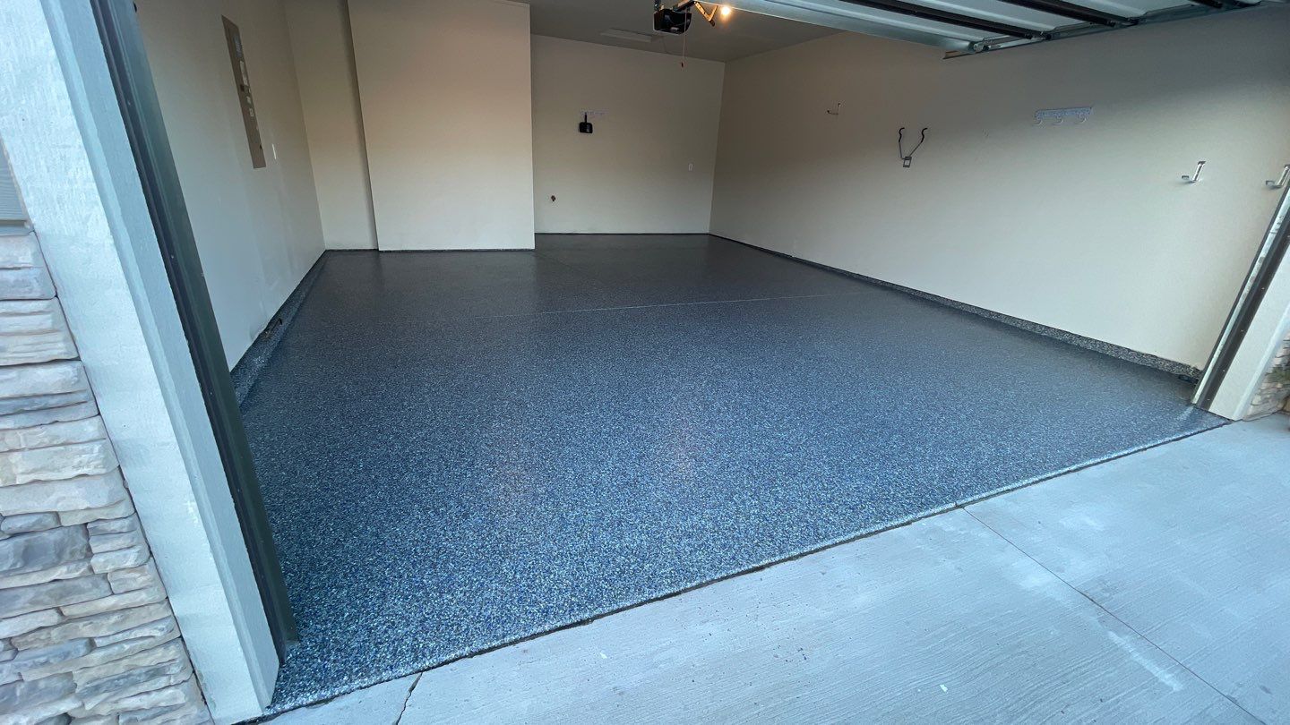Garage using Orbit by Select Painting, Coatings & Garage Cabinets