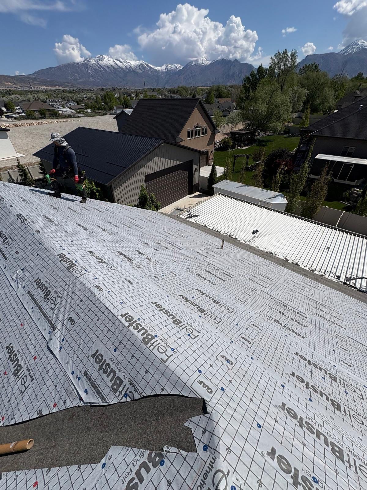 Beautiful Roof Replacement in Lehi Utah by Go Pro Roofing
