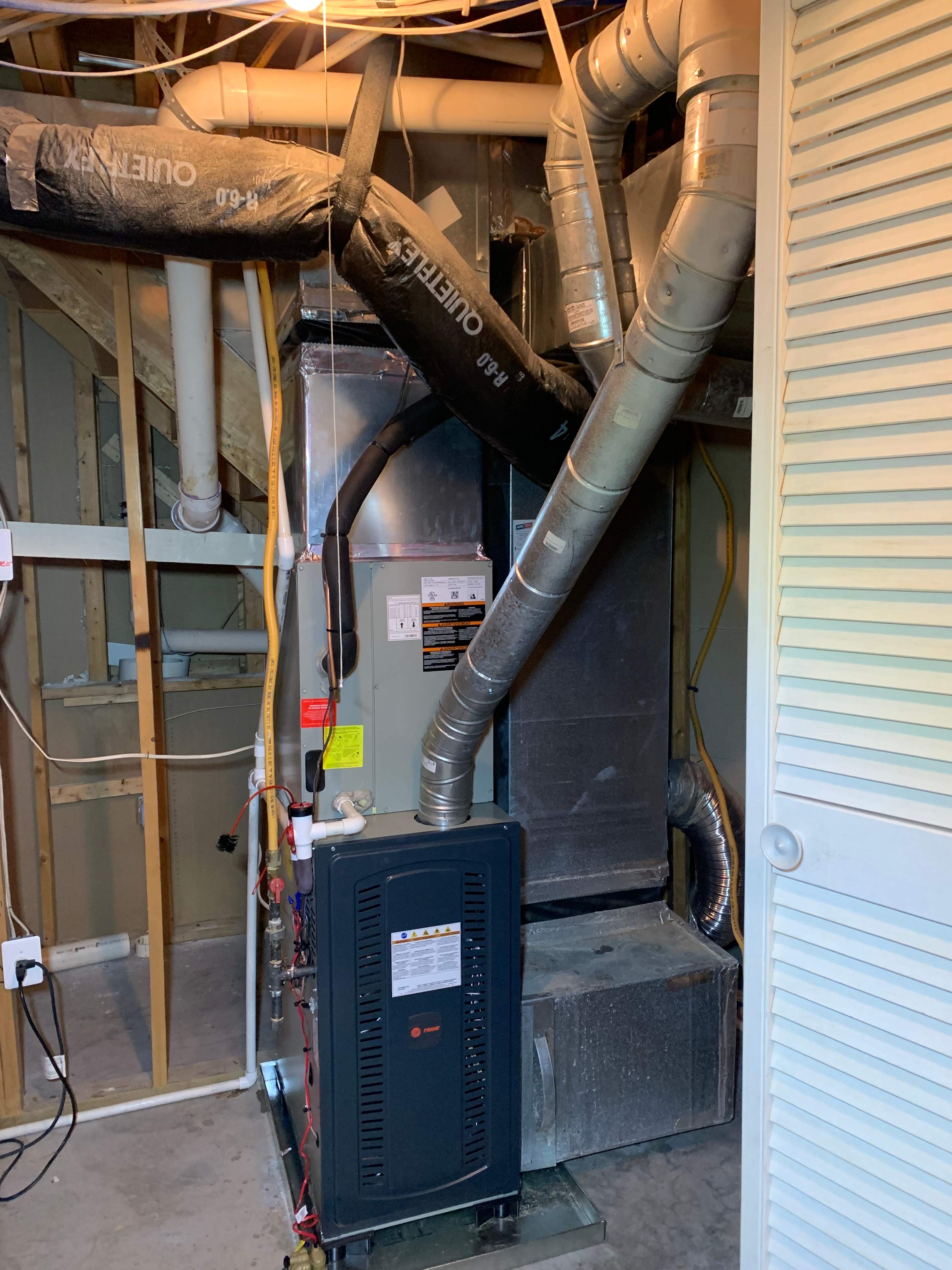 Central Air Conditioning Installation using Trane by Pro Sky Services