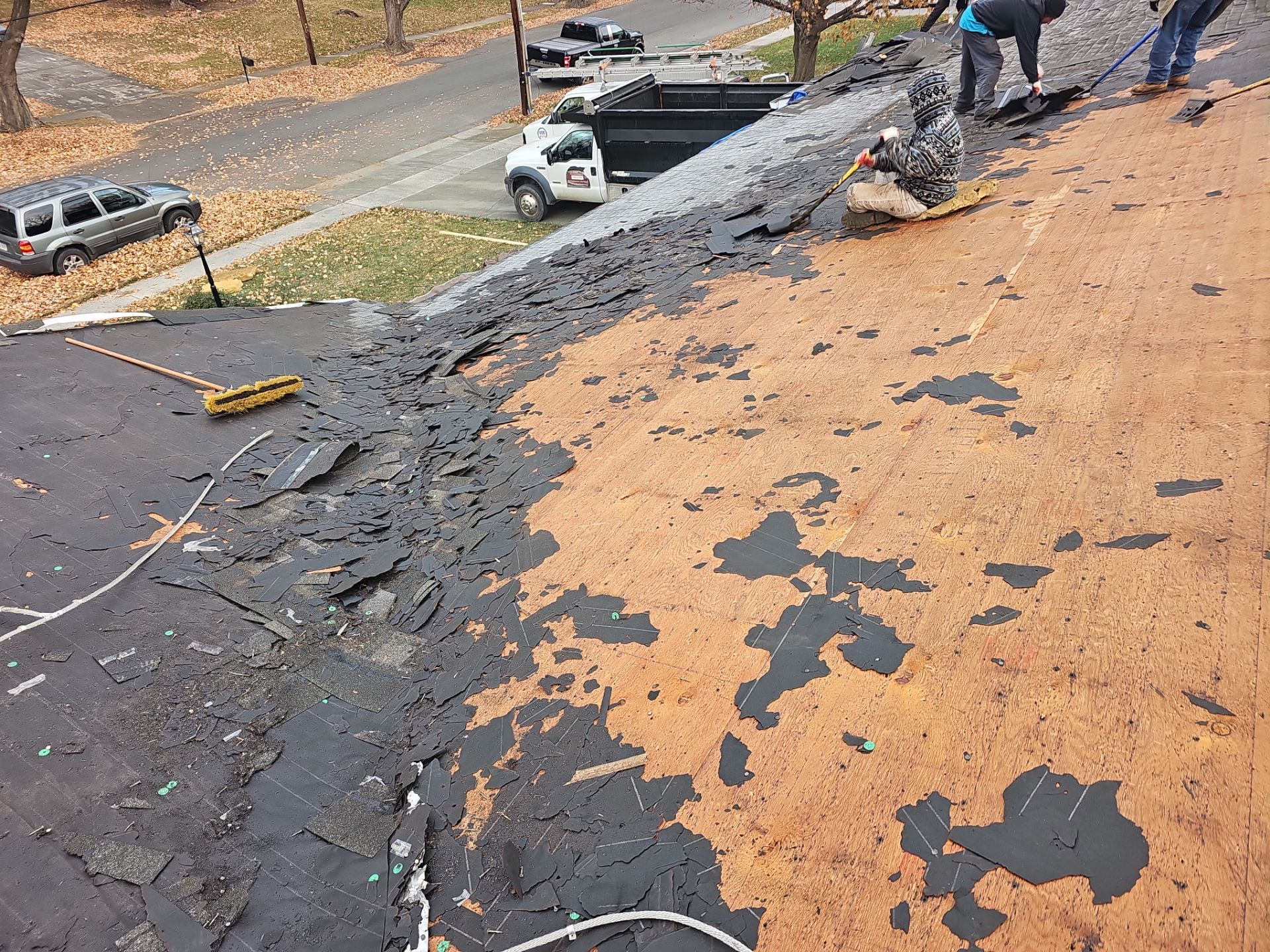 Roof Replacement - Colonial Slate by Winchester Roofing