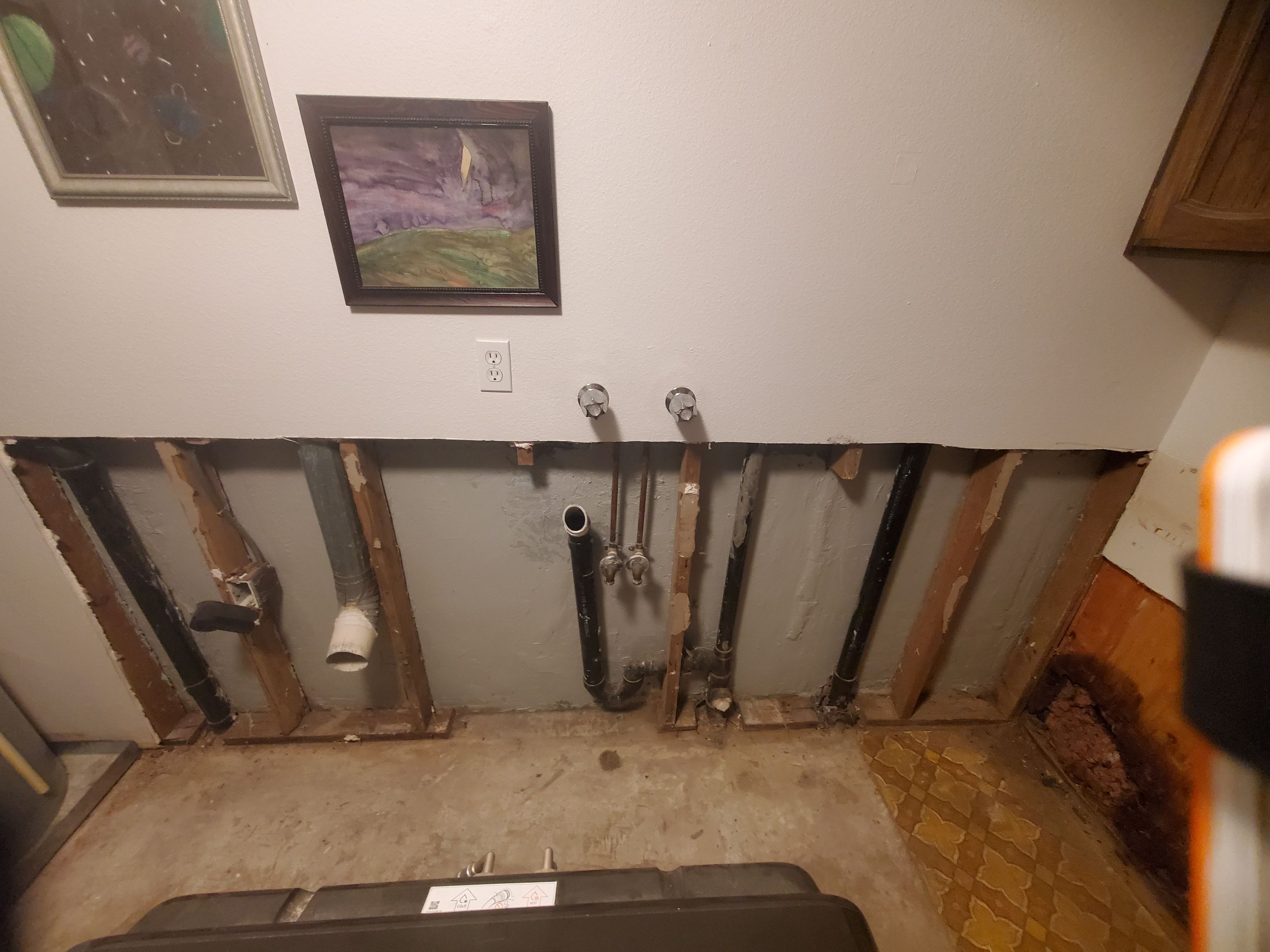 Water Damage using Air Movers by Construction Now LLC