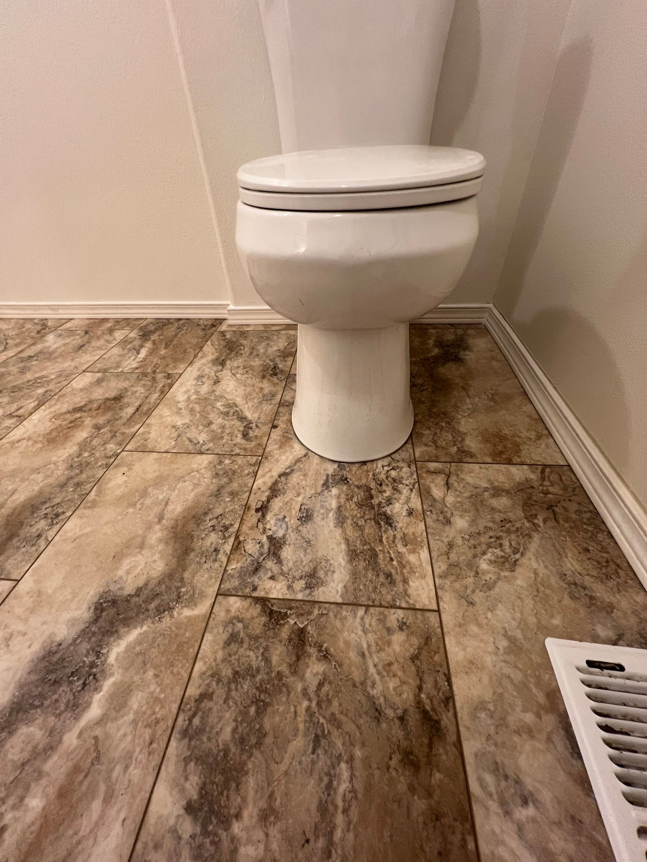 Bathroom flooring upgrade by Handyman State LLC