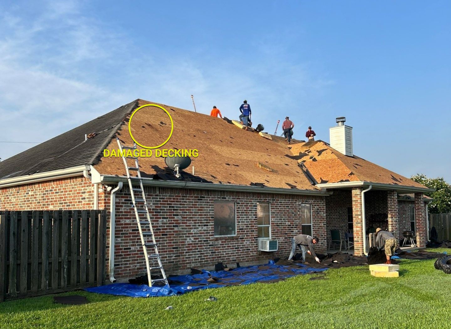 Residential Roof Replacement using GAF HDZ - Weathered Wood by Elite Roofing LLC