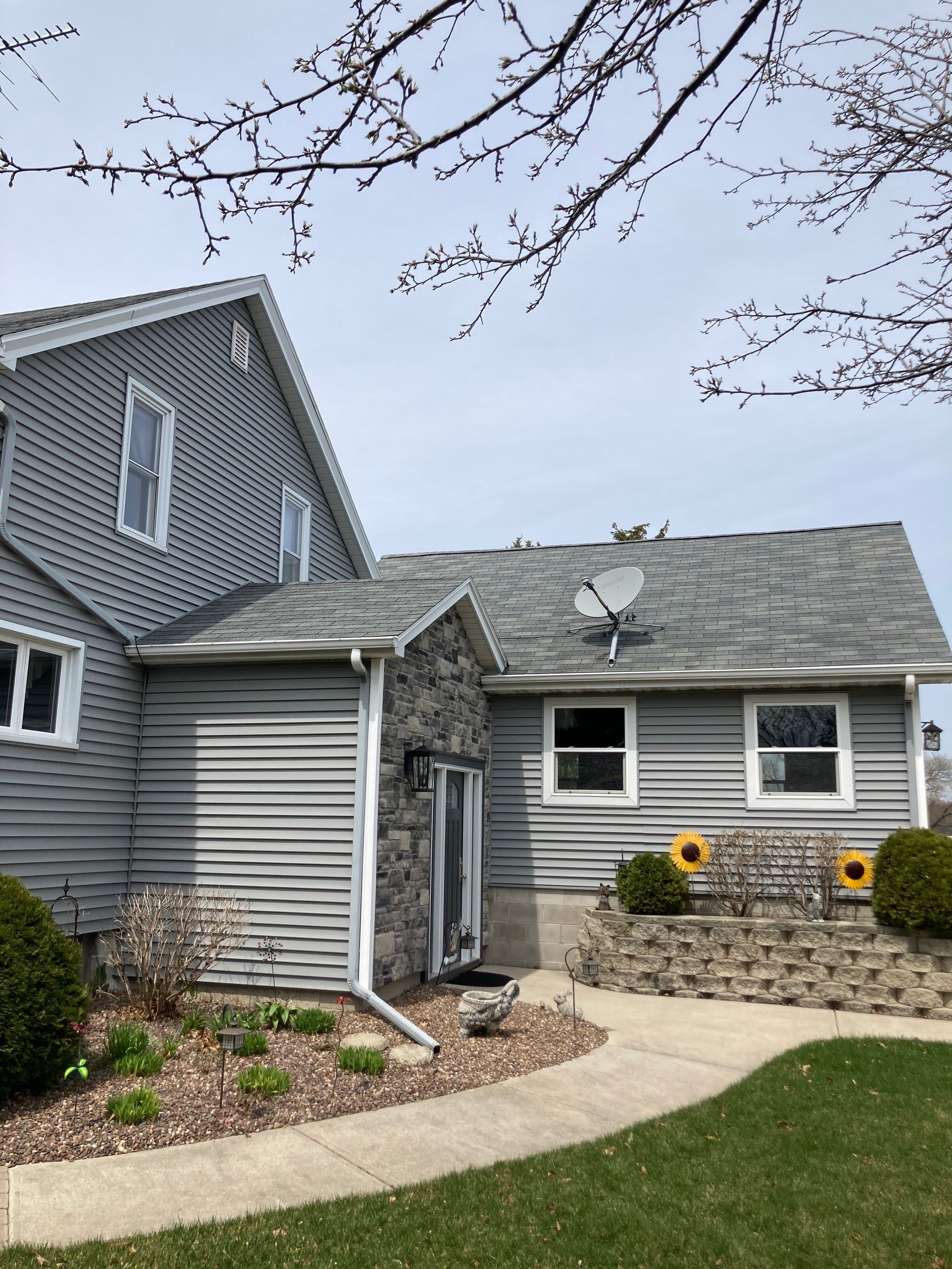 New Roof Installation and Skylight Replacement in Sheboygan, WI by Gellings Roofing and Siding LLC