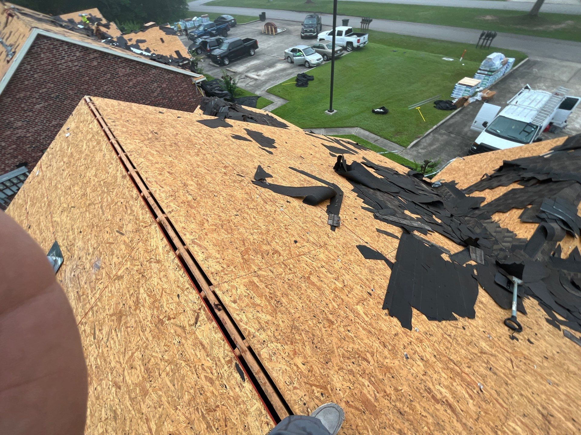 Commercial Roofing Installation using Malarkey Vista Impact Resistant by Roof Concepts Construction