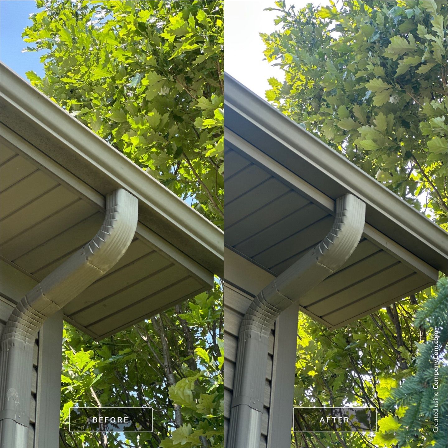 Project in Hoffman Estates by Simmons Power & Soft Washing