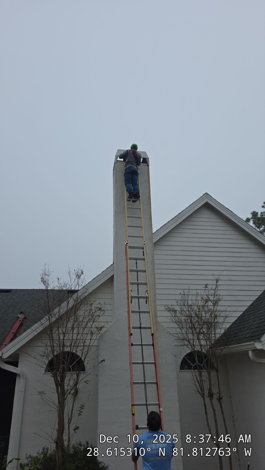 Chimney Chase Pan Replacement in Groveland by Hygienic Air, Inc