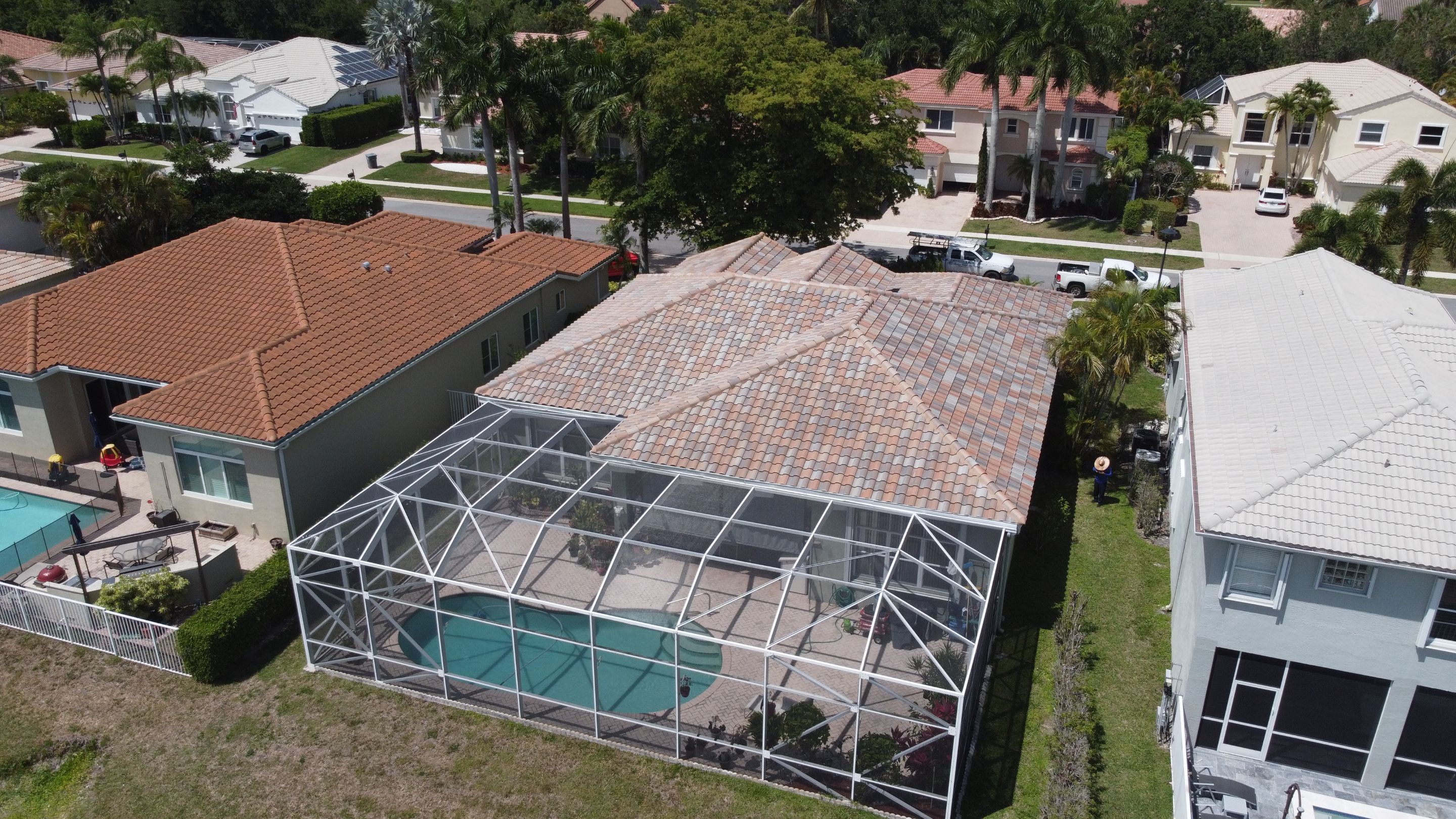 Residential Roofing Installation using Eagle Roofing Tile by BLUES BROTHERS ROOFING
