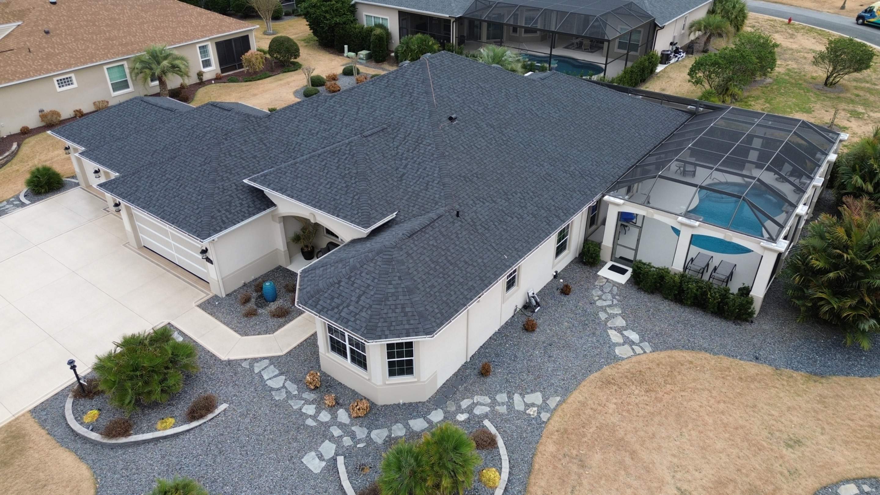 Residential Roof Replacement – The Villages | CertainTeed Landmark Pro | 77.6 Squares by Gold Key Roofing