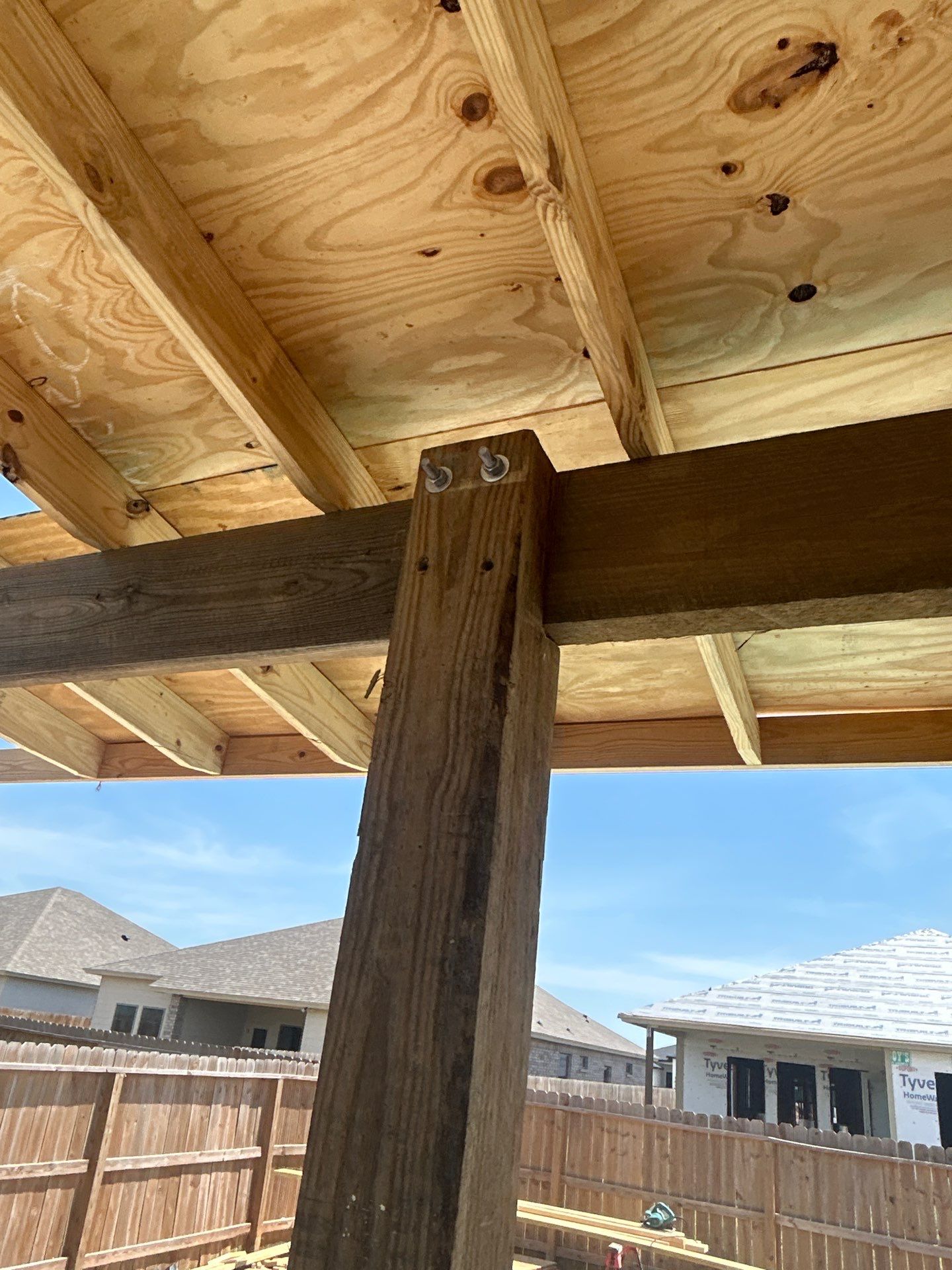 Patio Pool Cover by Bayfront Roofing and Construction