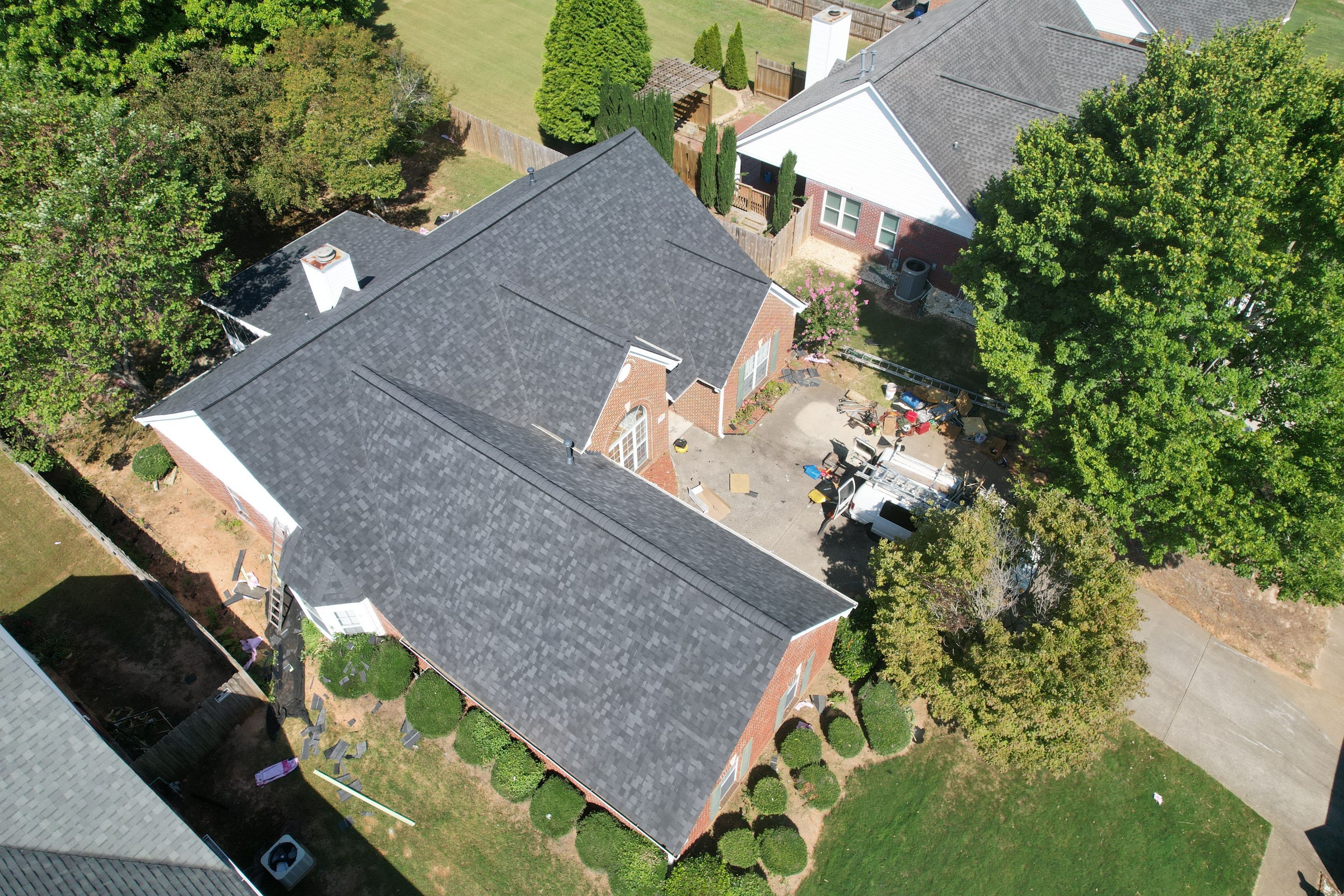 Residential Roof Replacement using Owens Corning Onyx Black by Inspector Roofing and Restoration