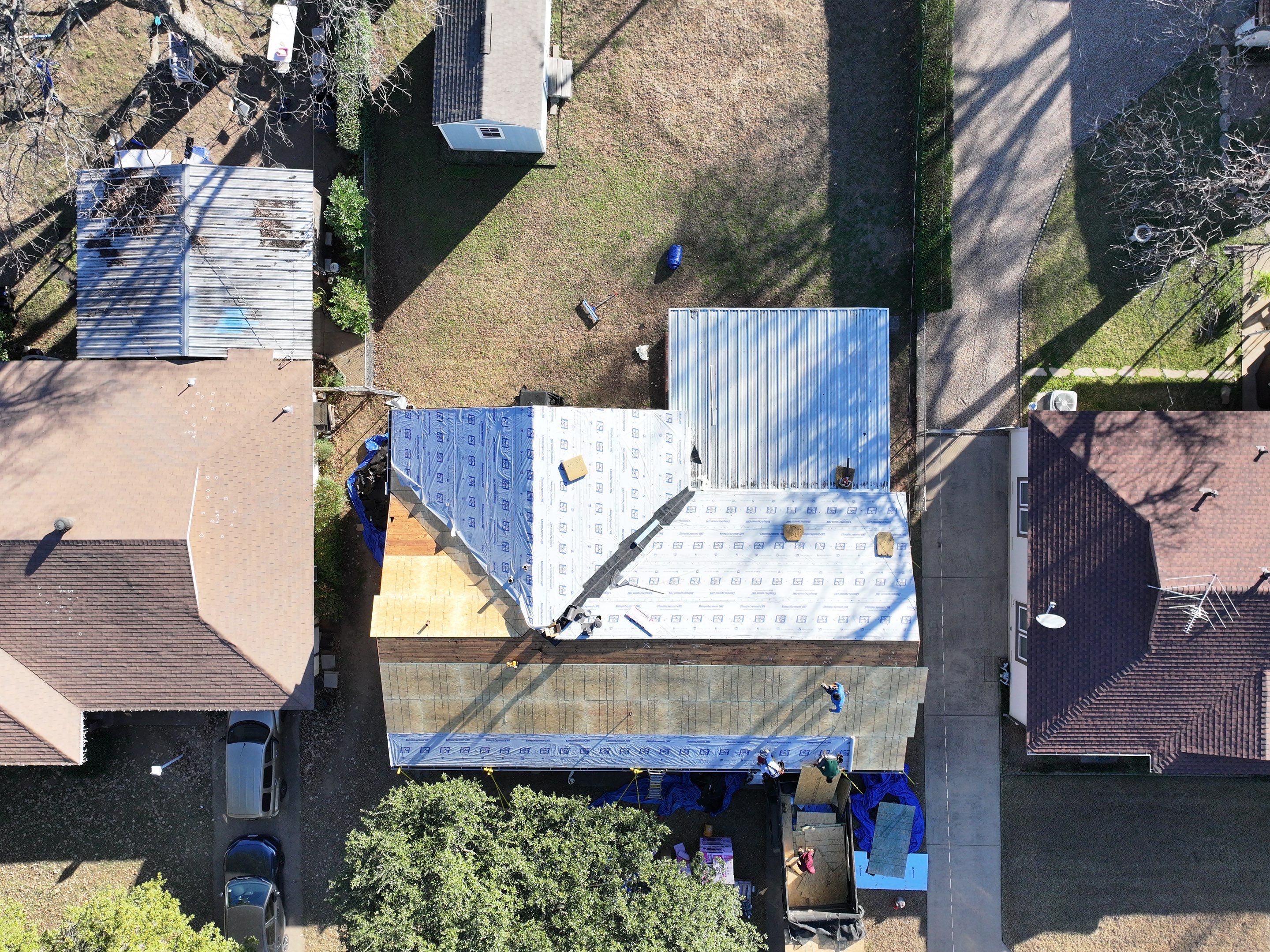 Owens Corning Duration Harbor blue, New Decking!!! by Becker Roofing and Exteriors