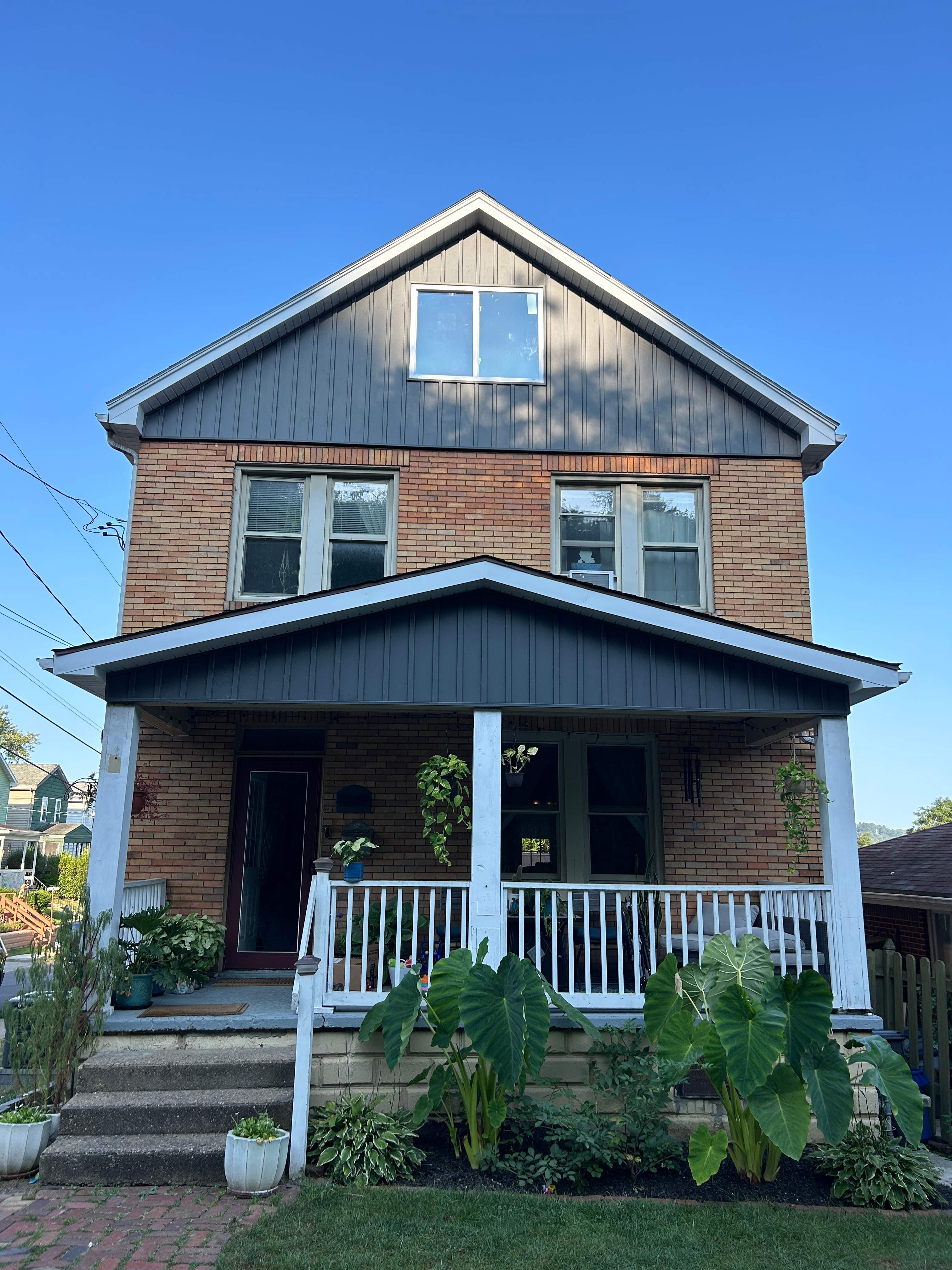 Cedarmax Vinyl for Pittsburgh Brick Home by Ideal Siding Pittsburgh