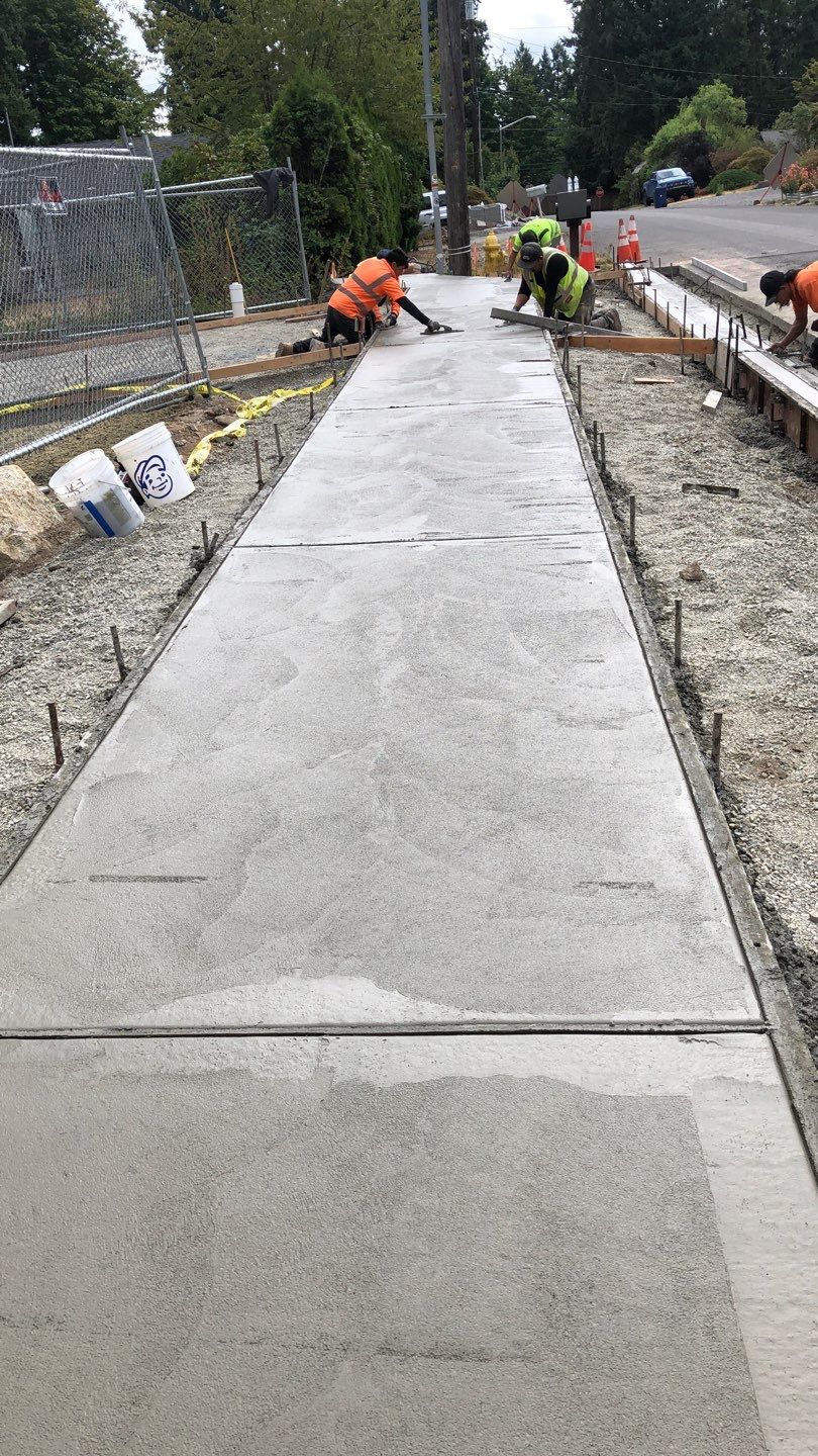 Ken | Driveway & Walkway Pour, Concrete Project by Jireh Asphalt & Concrete Inc 