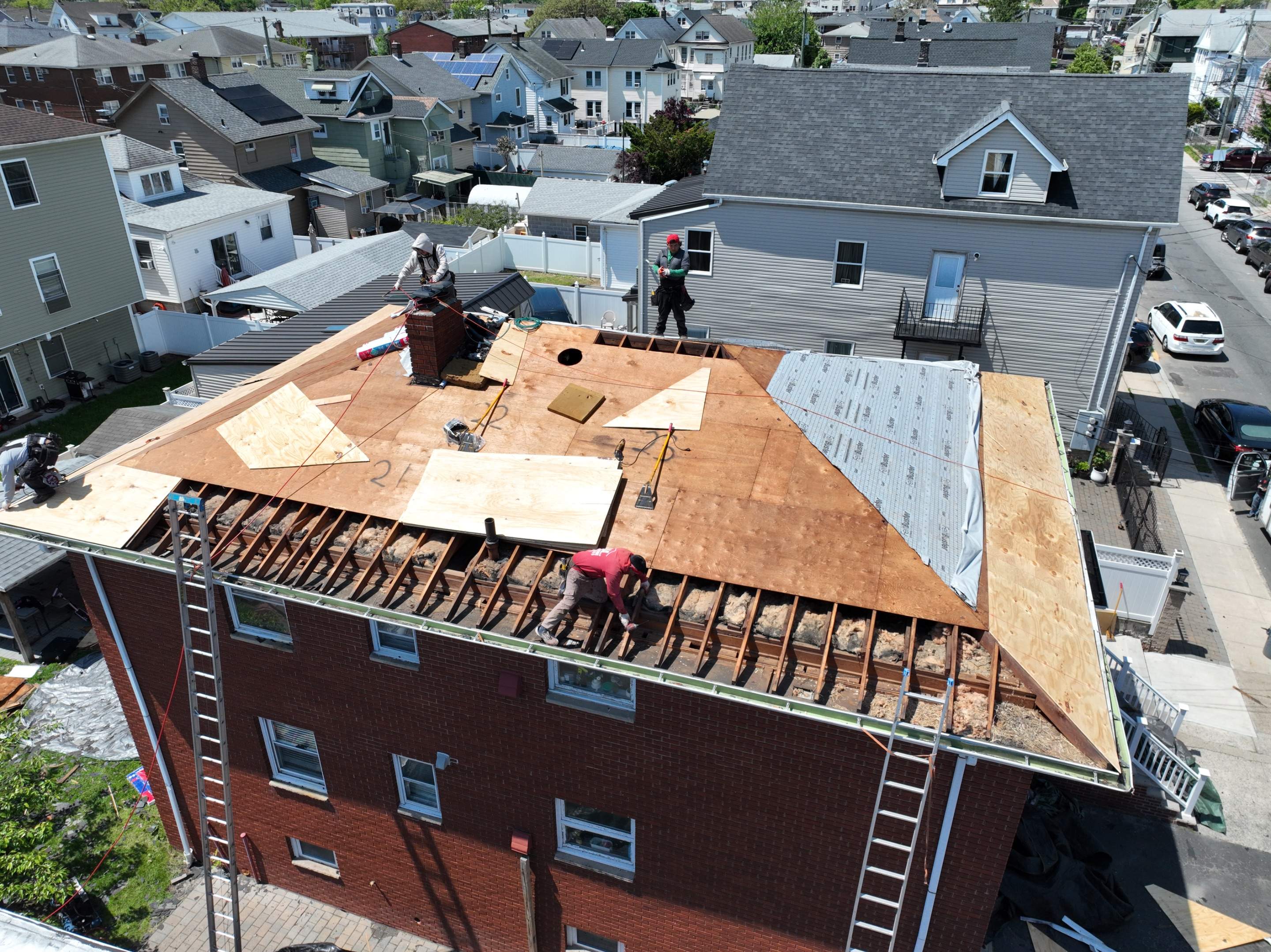 Full Residential Roof Replacement and Decking Installation in Elizabeth by REVIXPRO 