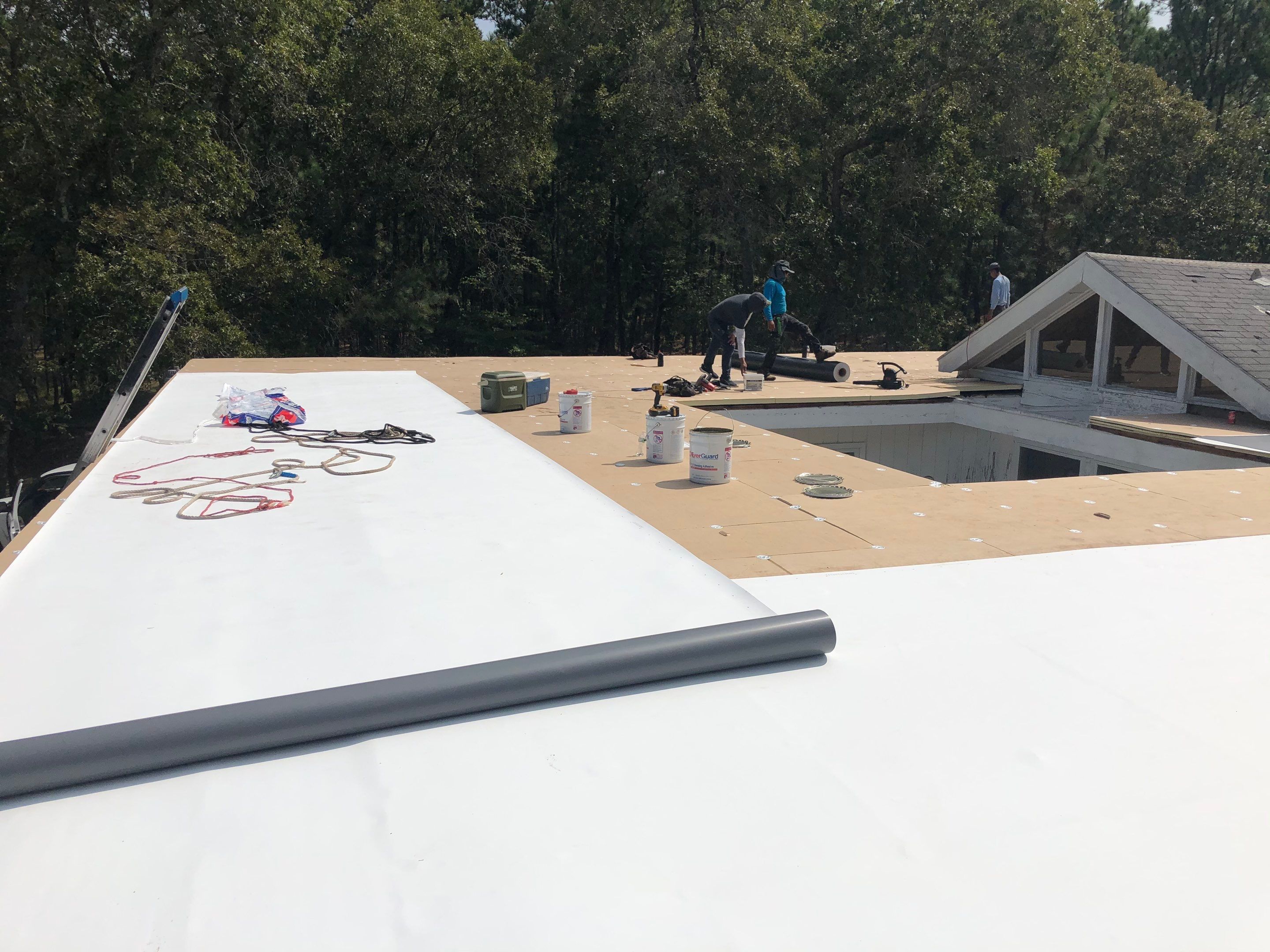 TPO - Commercial Roofing Installation by American Roofing NC