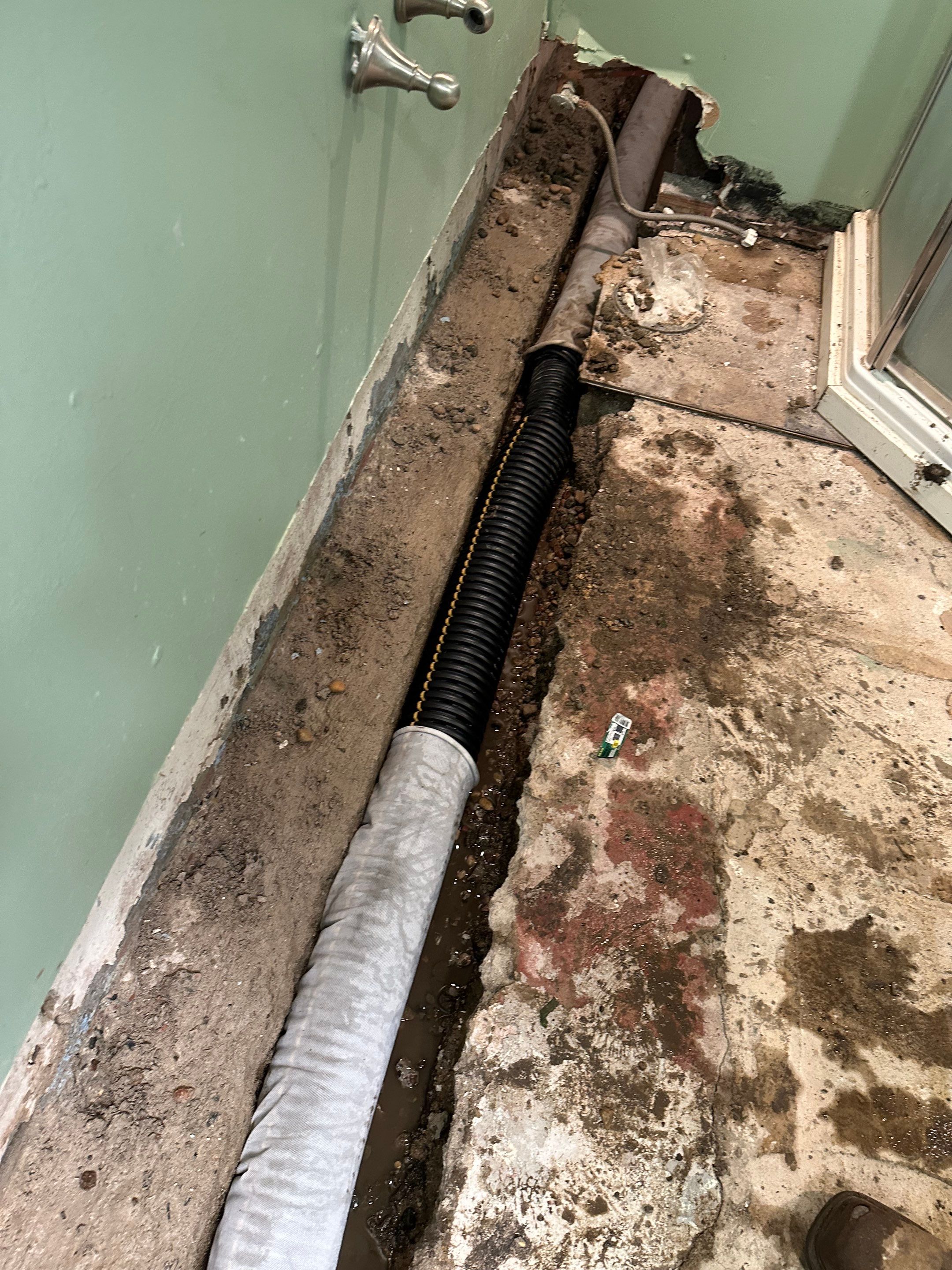 Solving a One-Wall Water Issue in St. Paul by Waterproofing Northeast