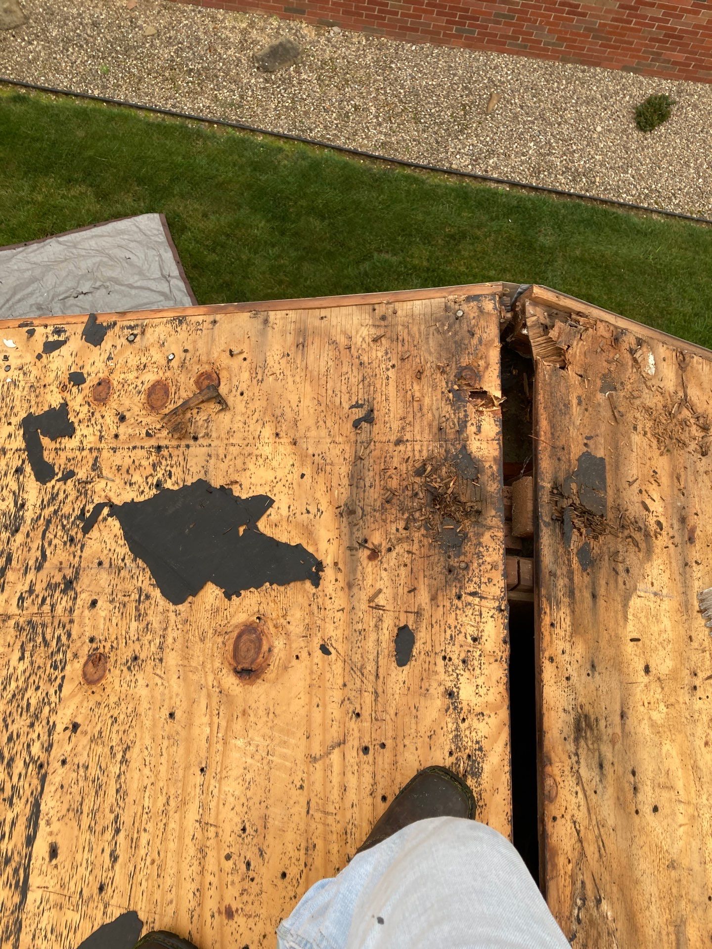 Residential Roofing Installation using GAF Timberline HDZ Pewter Gray by Rainstoppers Roofing