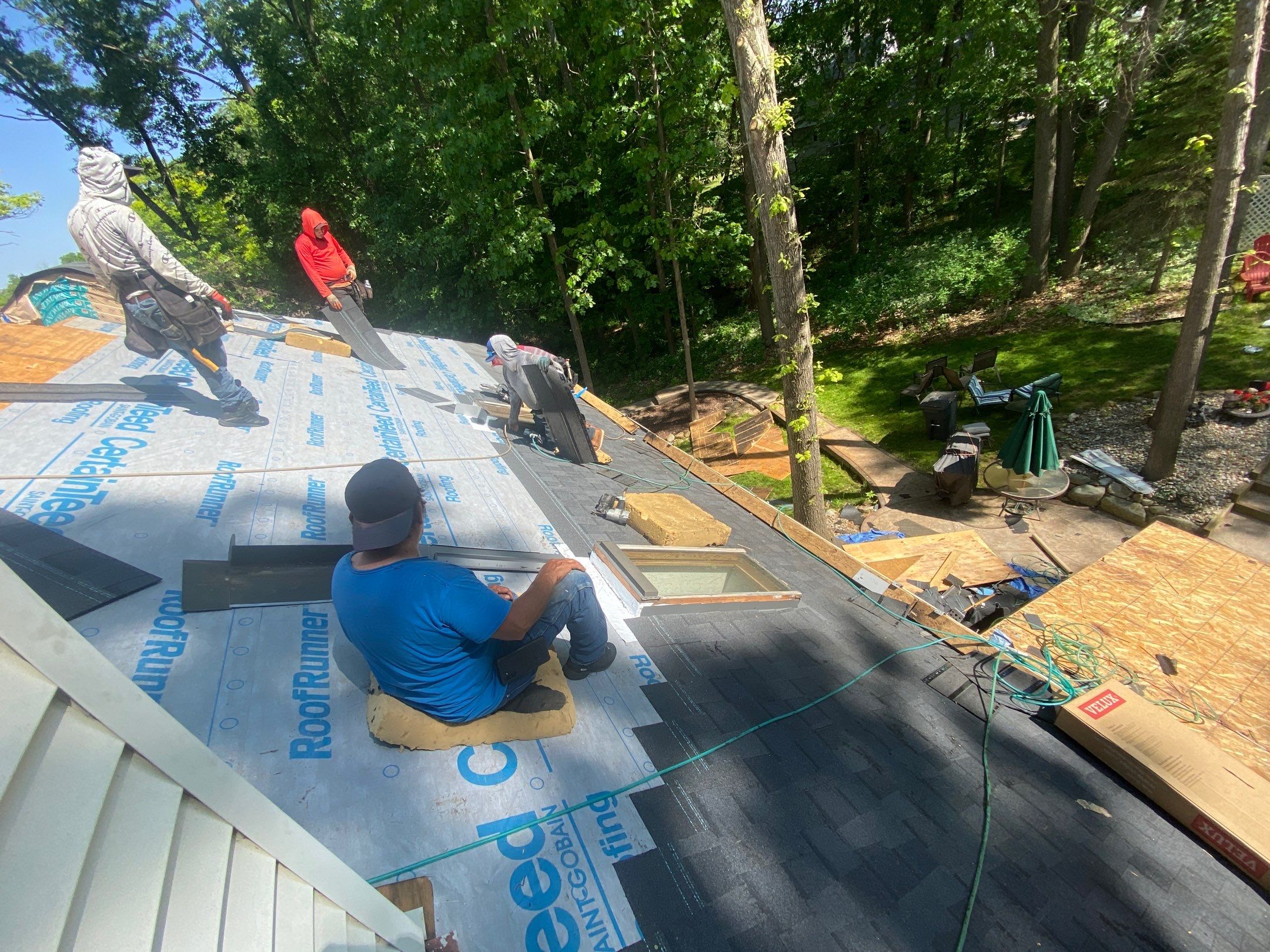 Roof Replacement using CertainTeed Landmark by 180 Contractors