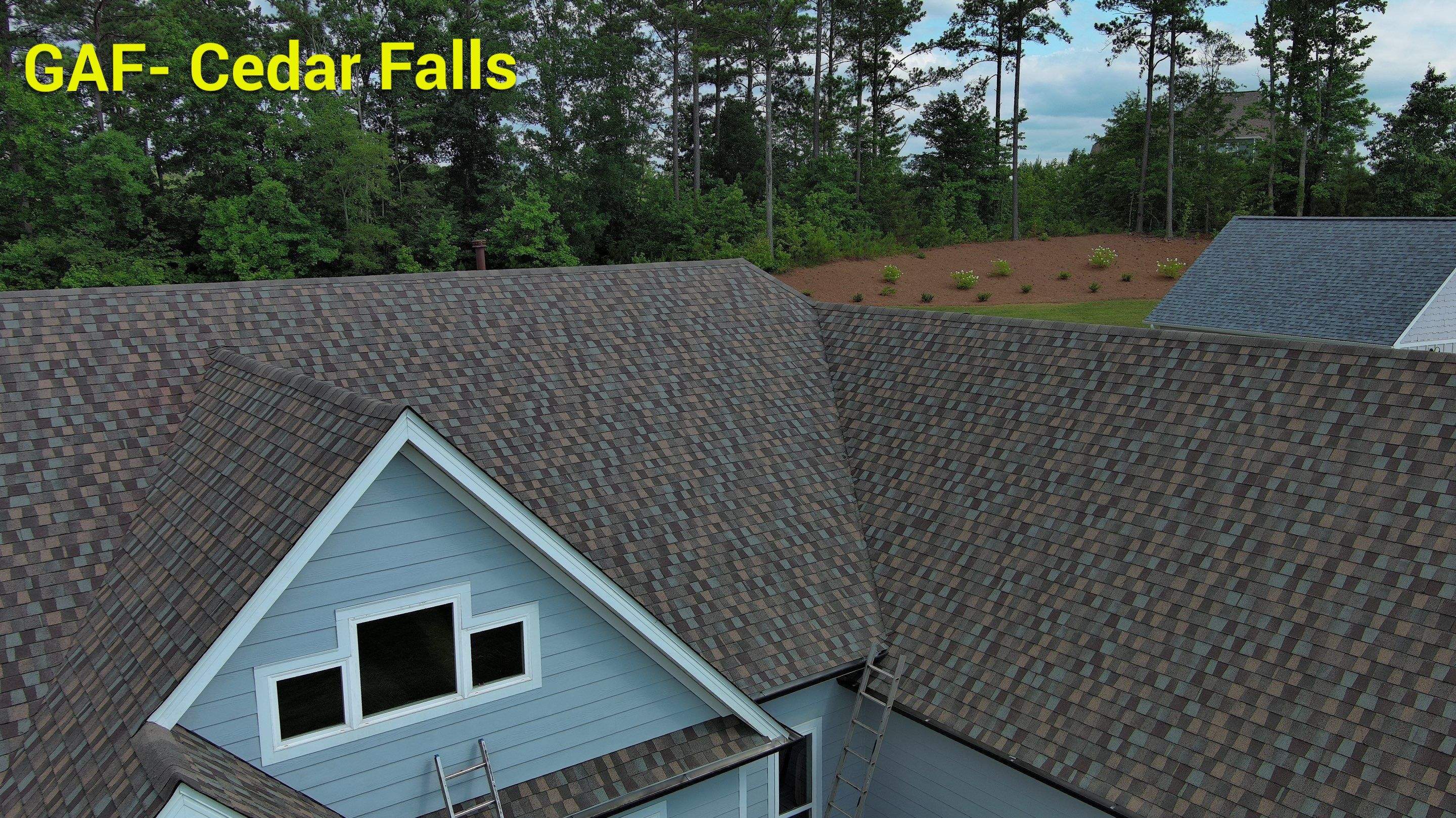 New roof installation and shingle colors by Rhino Restoration