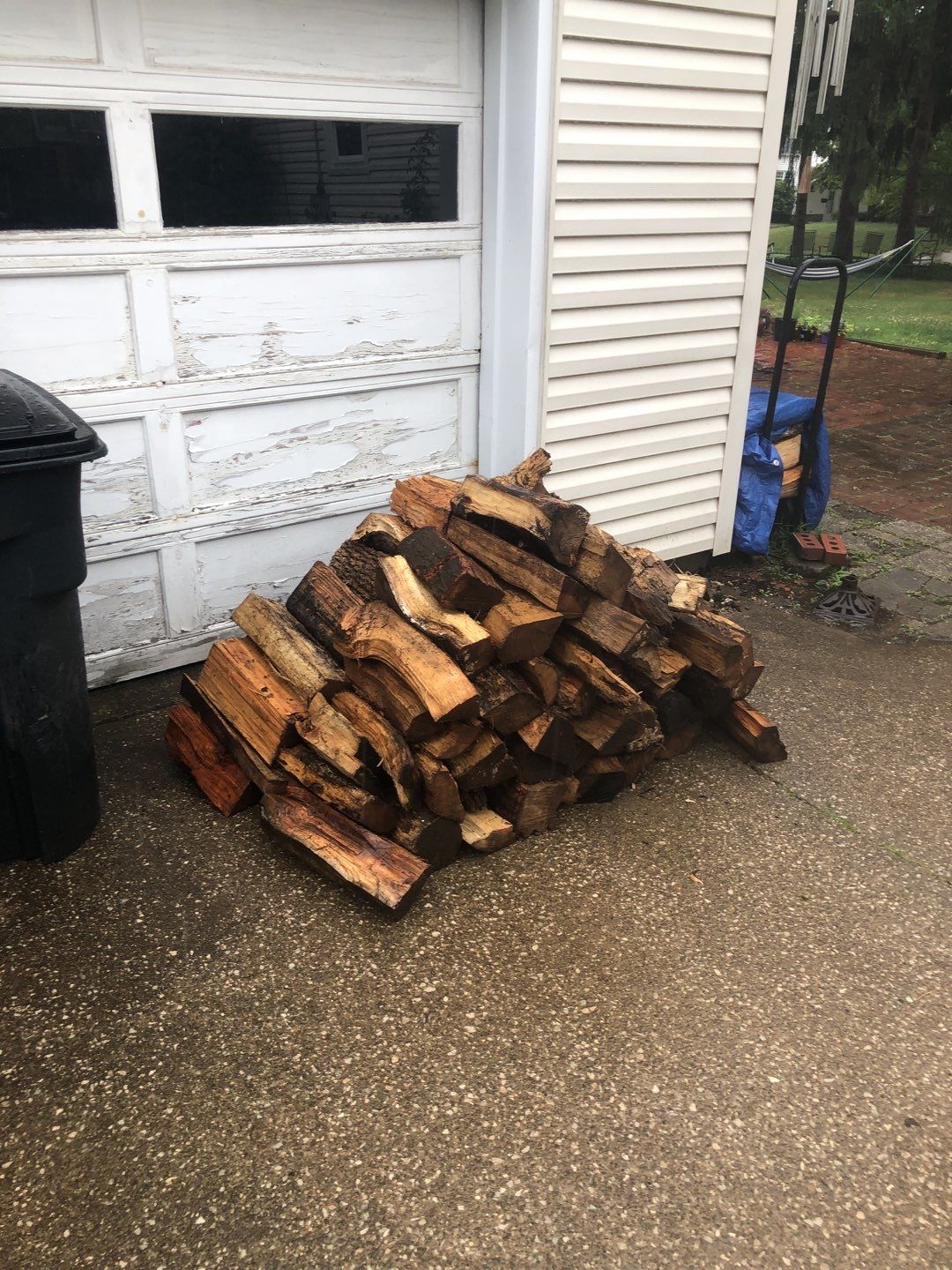 Firewood Delivery  using Seasoned Firewood by Mike Jones & Sons Tree Service LLC 