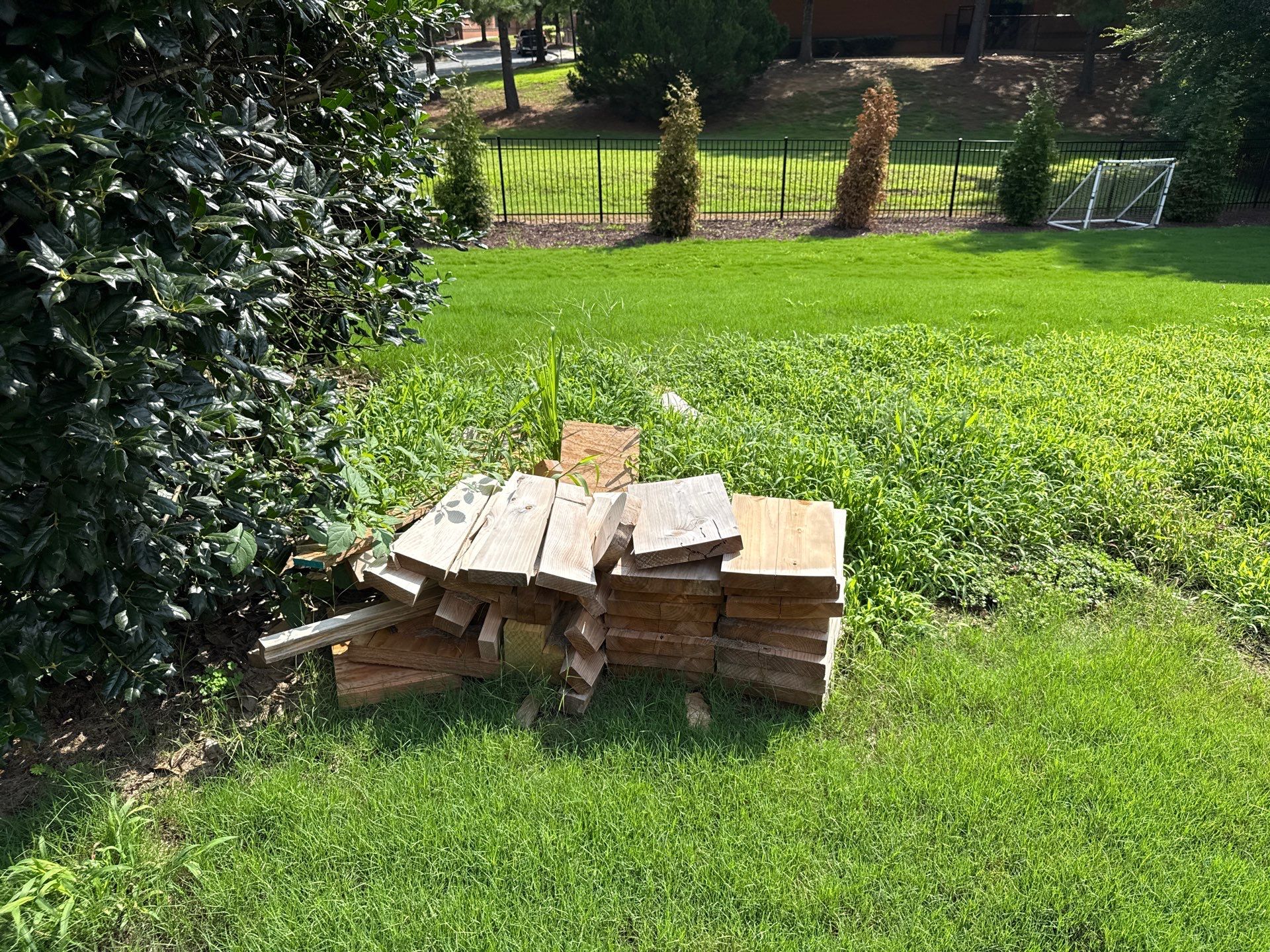 Project in Waxhaw by Badger Hauling