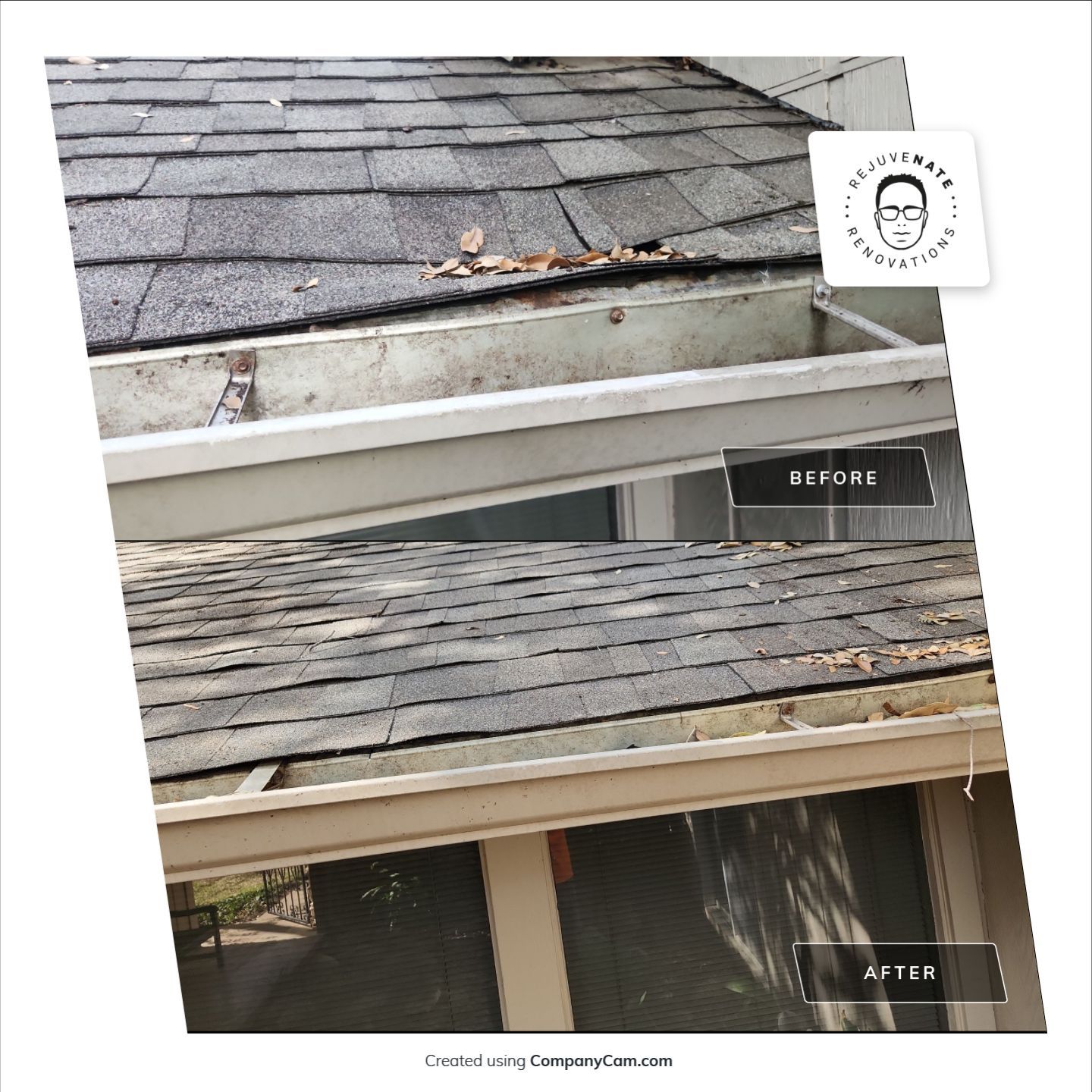 Exterior Siding Repair and Gutter Maintenance Project in Mesa Oaks Austin by RejuveNate Renovations LLC