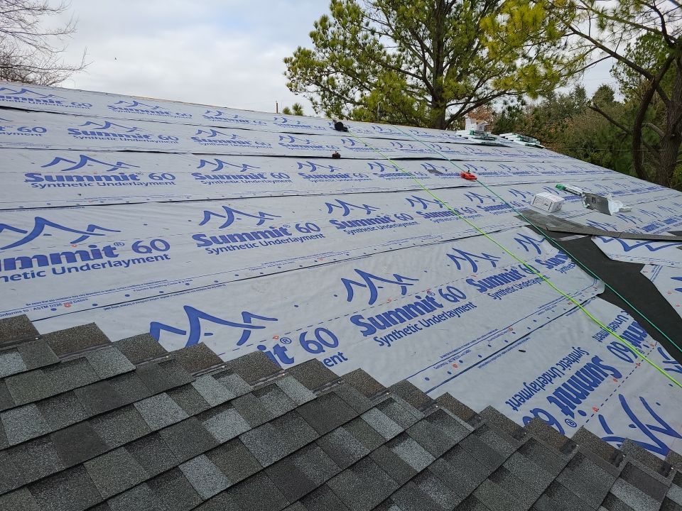 Residential Roofing Installation using ATLAS Pinnacle Pristine Shingles by Harvey Roofing & Construction