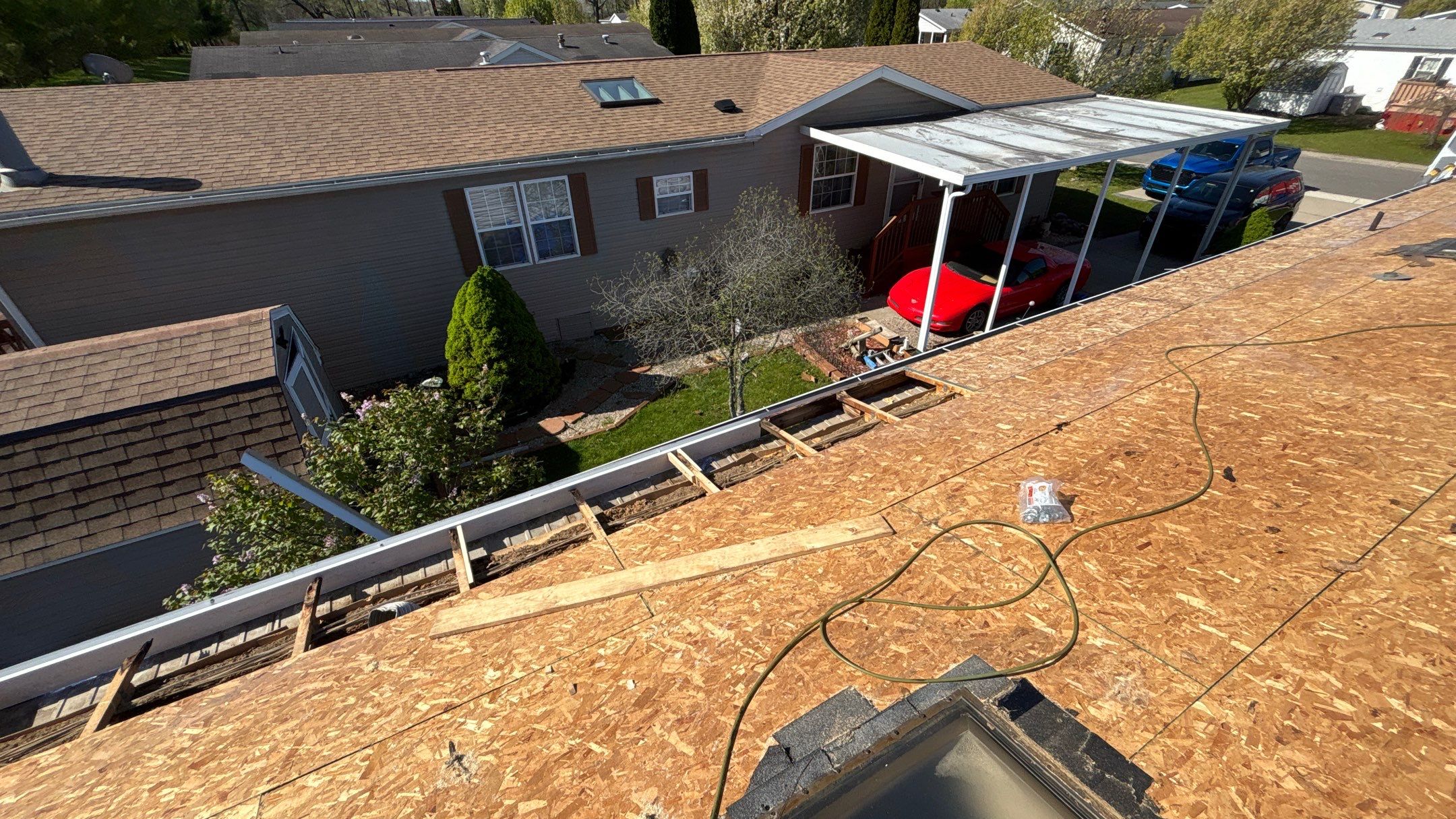 Roof Replacement using Owens Corning Duration by 180 Contractors