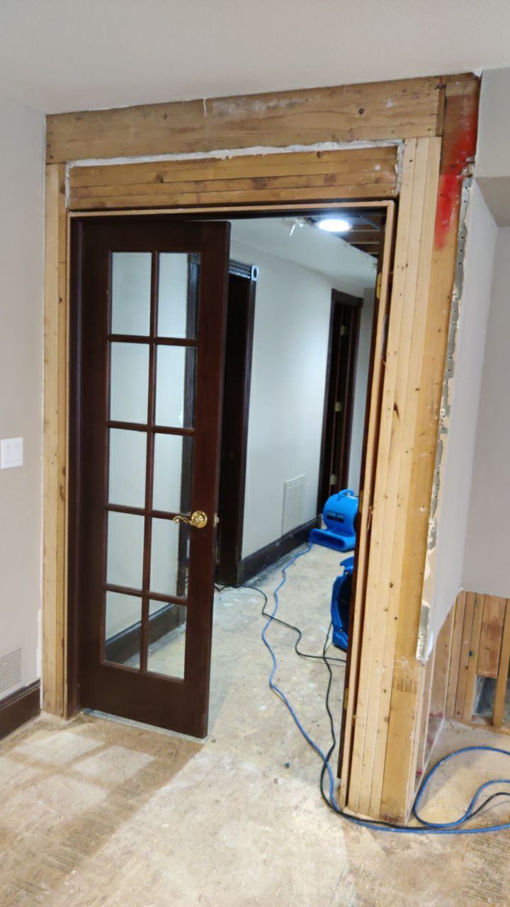 Water Damage Throughout Main Floor, Basement, and Crawl Space by Accountable Home Services