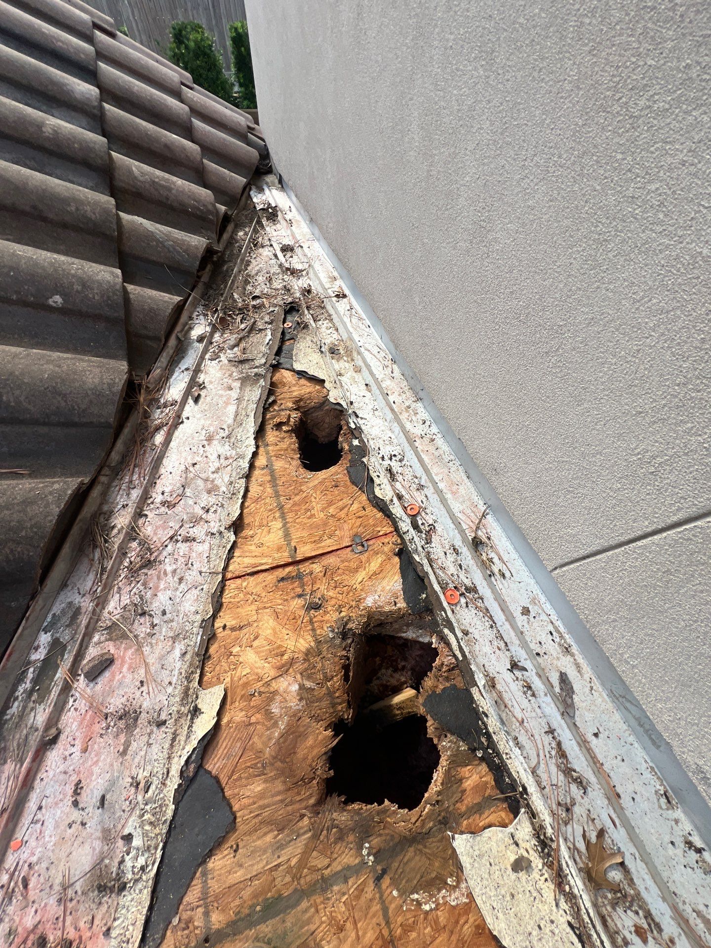 Residential Roofing Repair using tile by Roof Repair Company