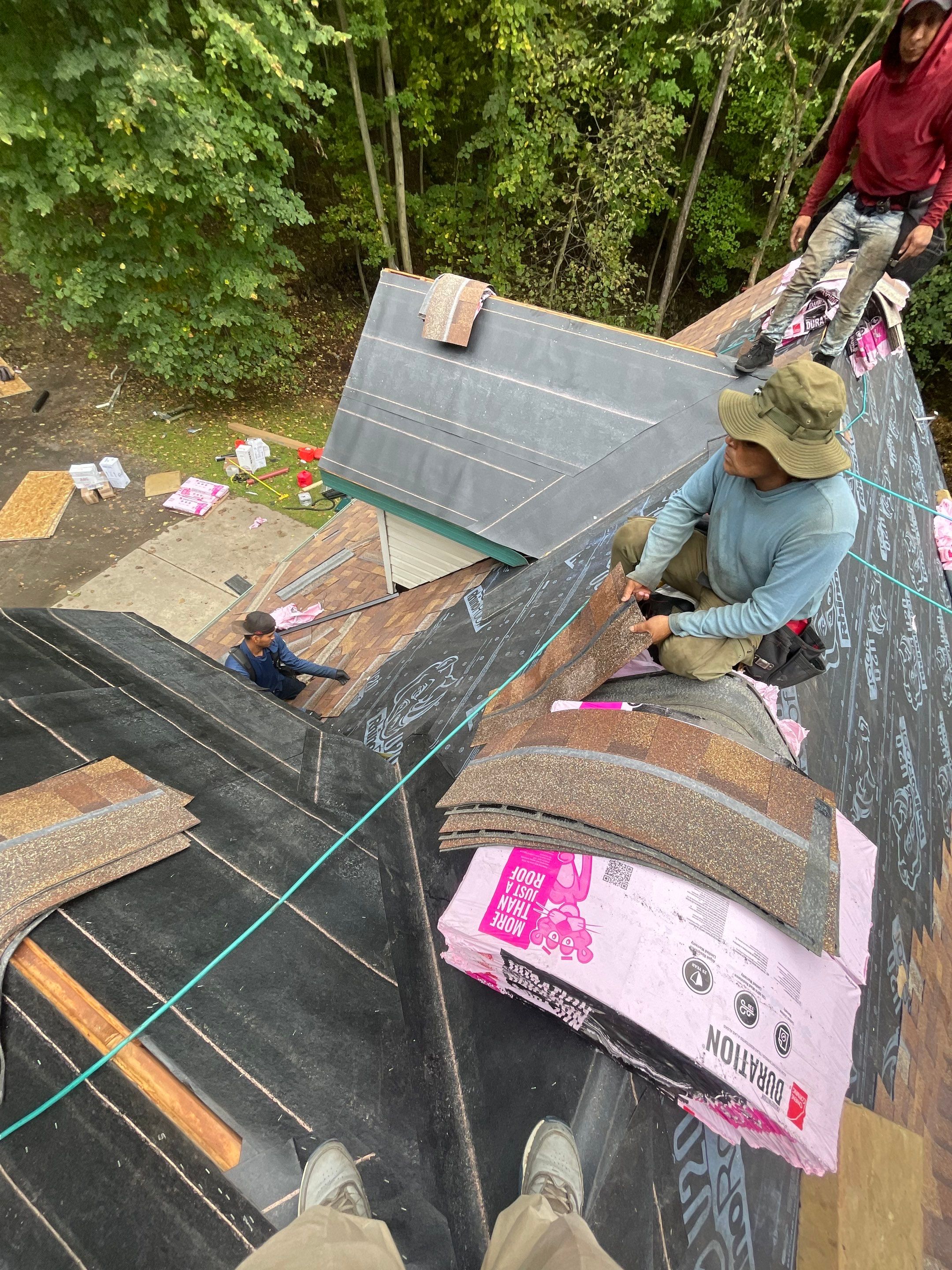 Roof Replacement using Owens Corning Duration by 180 Contractors