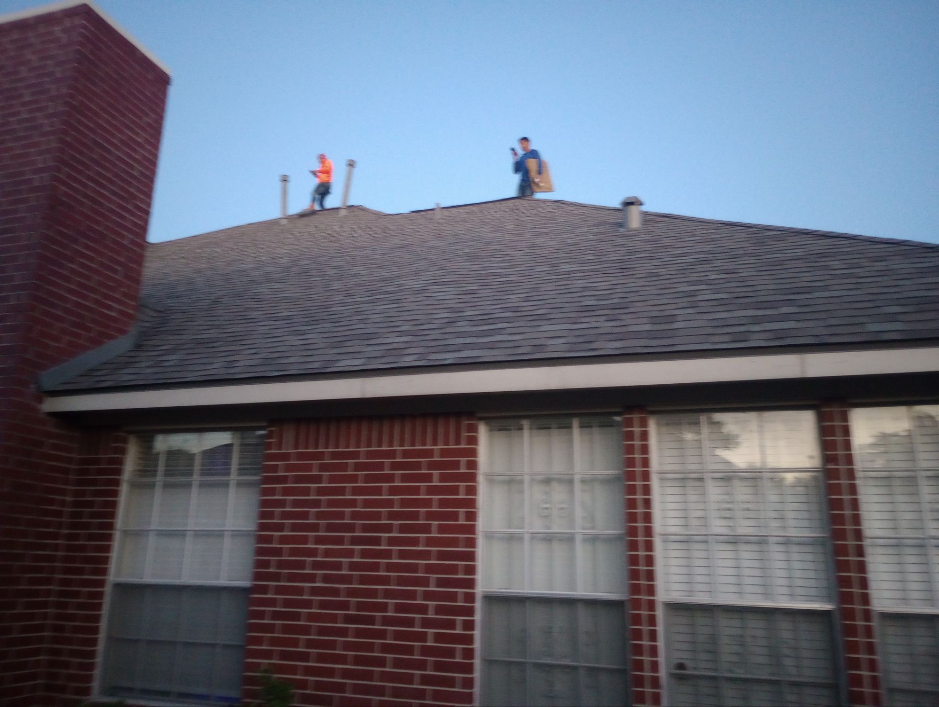 Residential Roofing Installation using Owen's Corning Duration (Lifetime) Shingles by Roof Repair Company