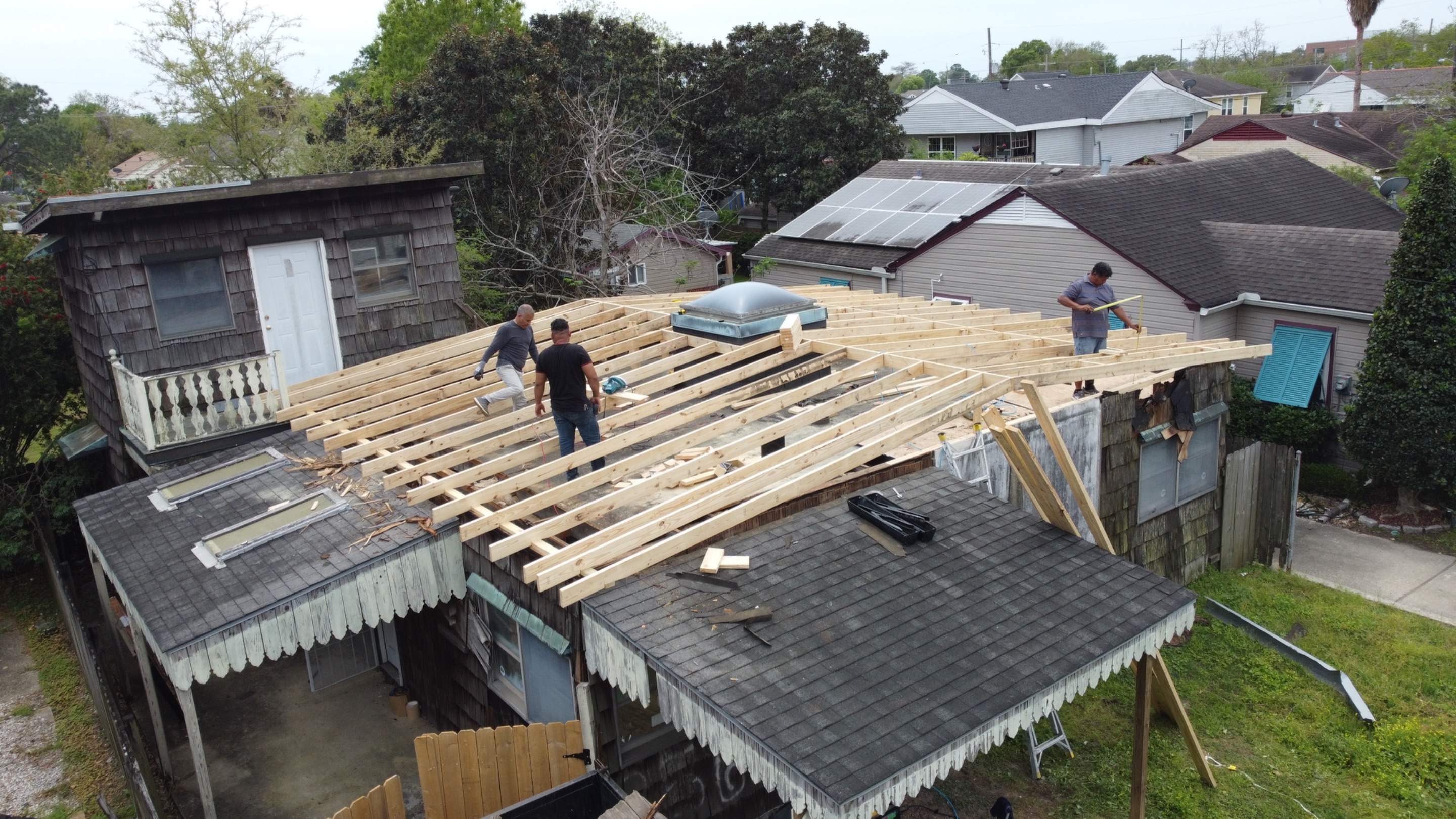 Roof Replacement in New Orleans by HDS Contractors