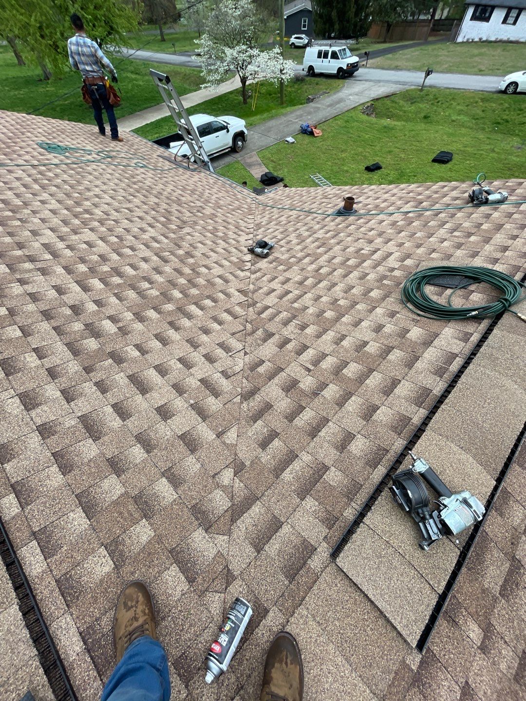 Residential Roofing Installation using GAF HDZ Roofing System  by Undersun Roofing 