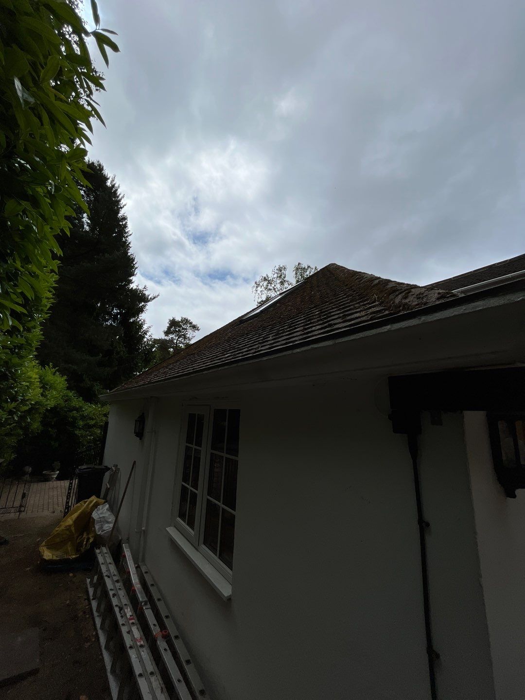 Roof Clean  - Moss Removal - Gutter Clean using Honda 15lpm Low Pressure Washing Machine by Ges Exterior Cleaning ltd