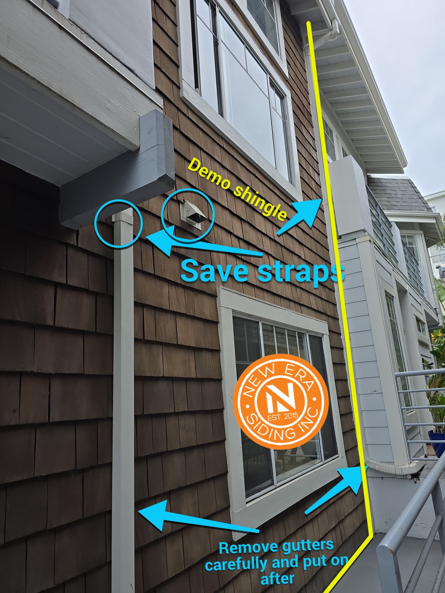 Project in Santa Monica by New Era Siding Inc 