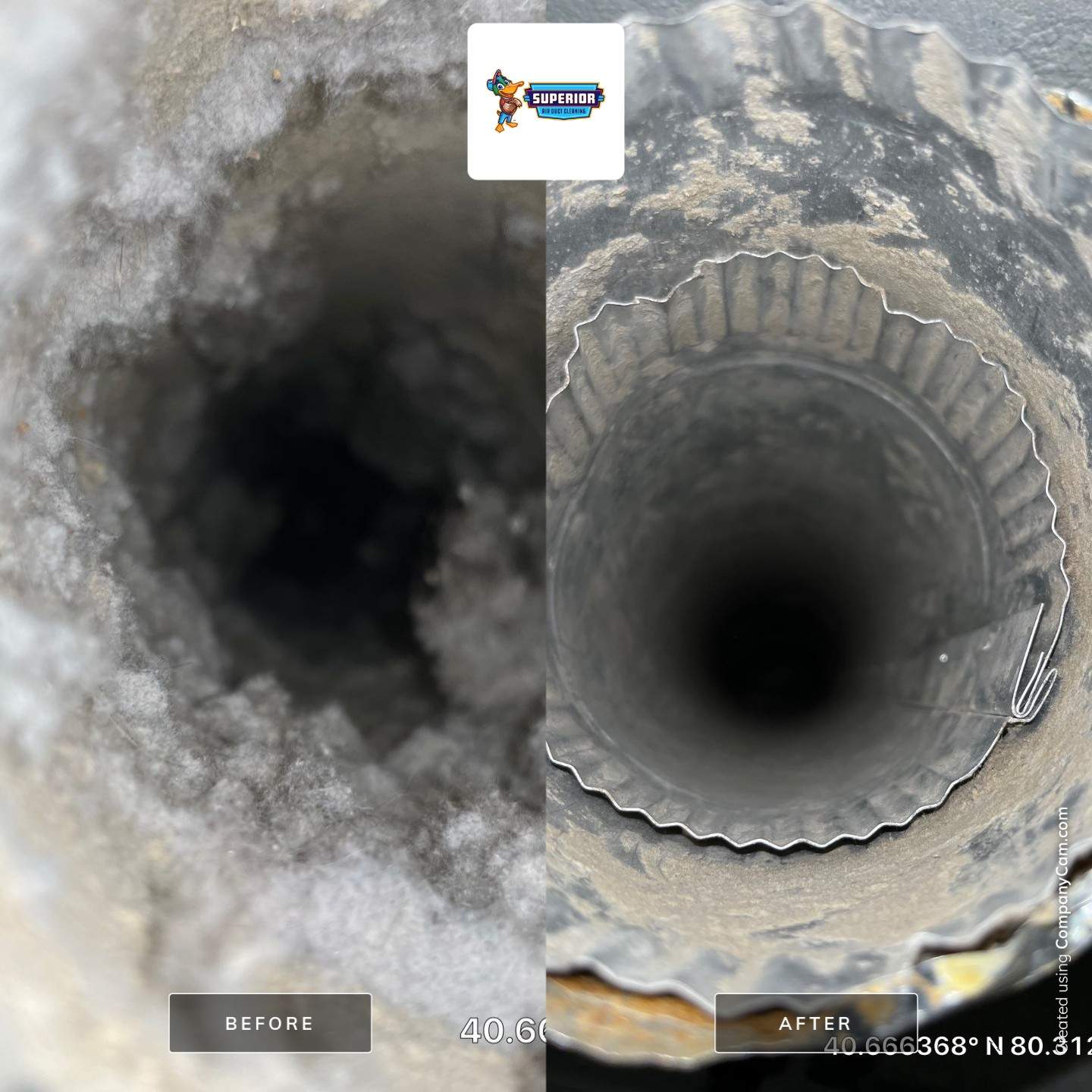 Air Duct & Dryer Vent Cleaning With a Vacuum Truck in Monaca, PA by Superior Air Duct Cleaning