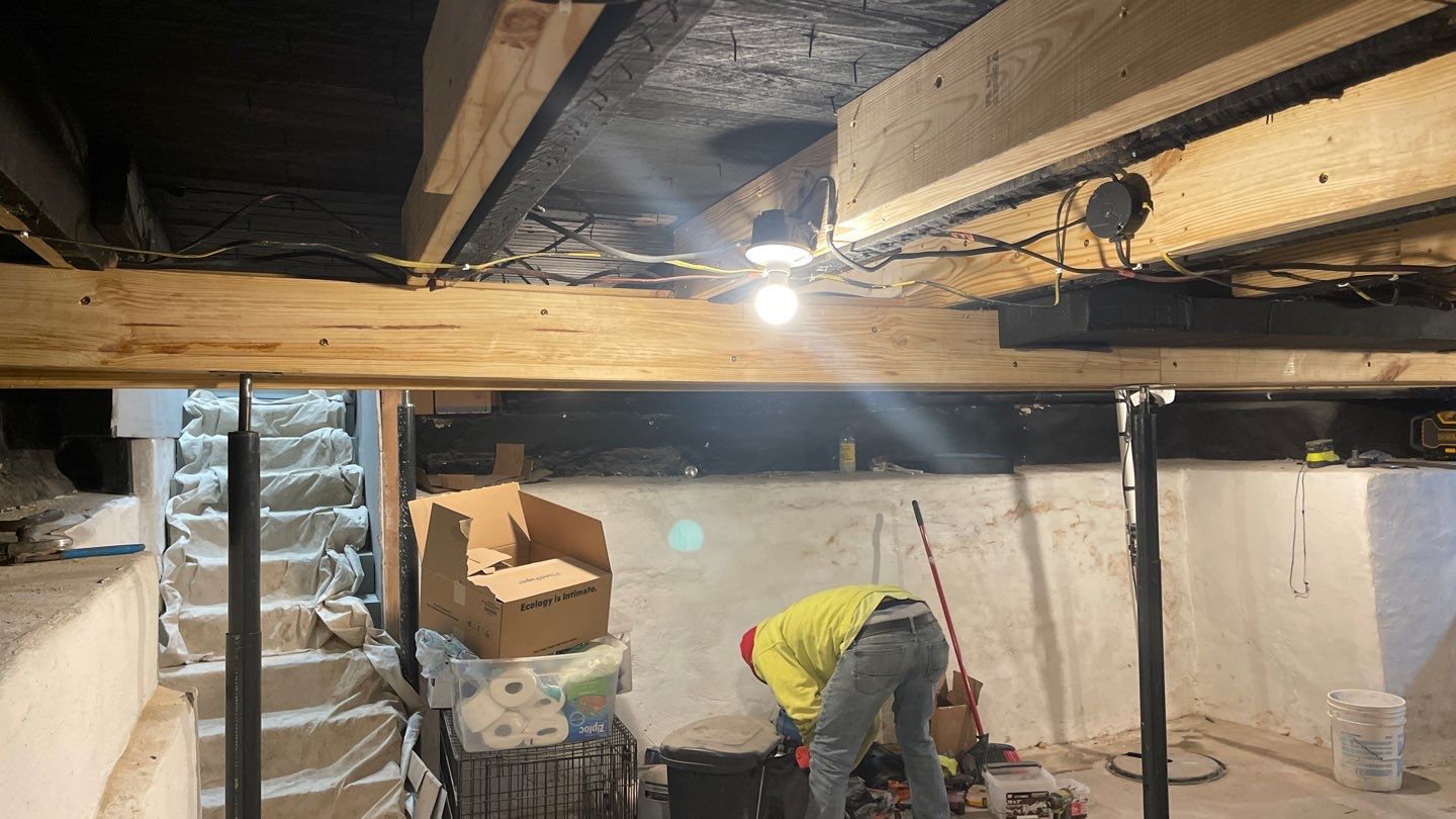 Basement Structural Carpentry by Toledo Basement Repair