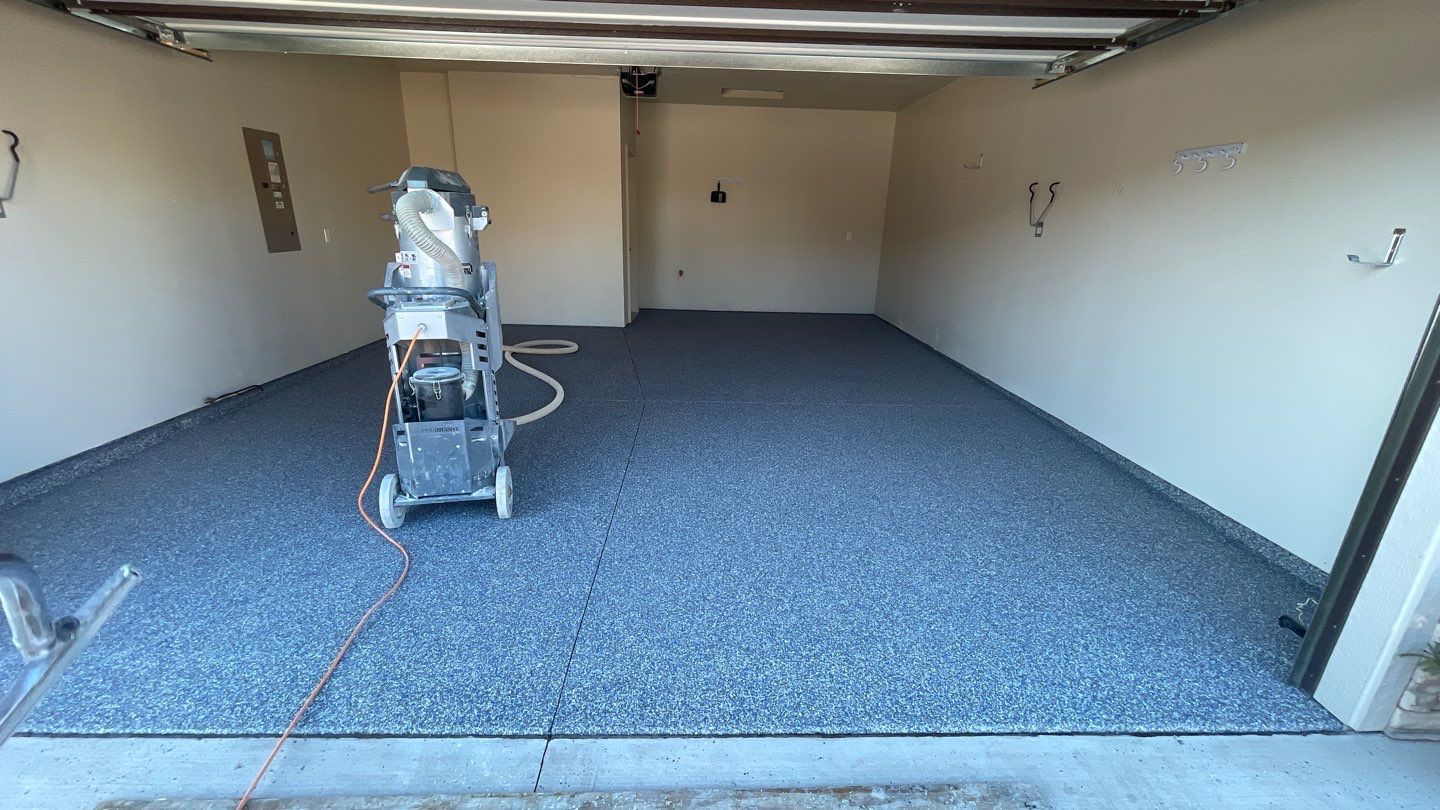 Garage using Orbit by Select Painting, Coatings & Garage Cabinets